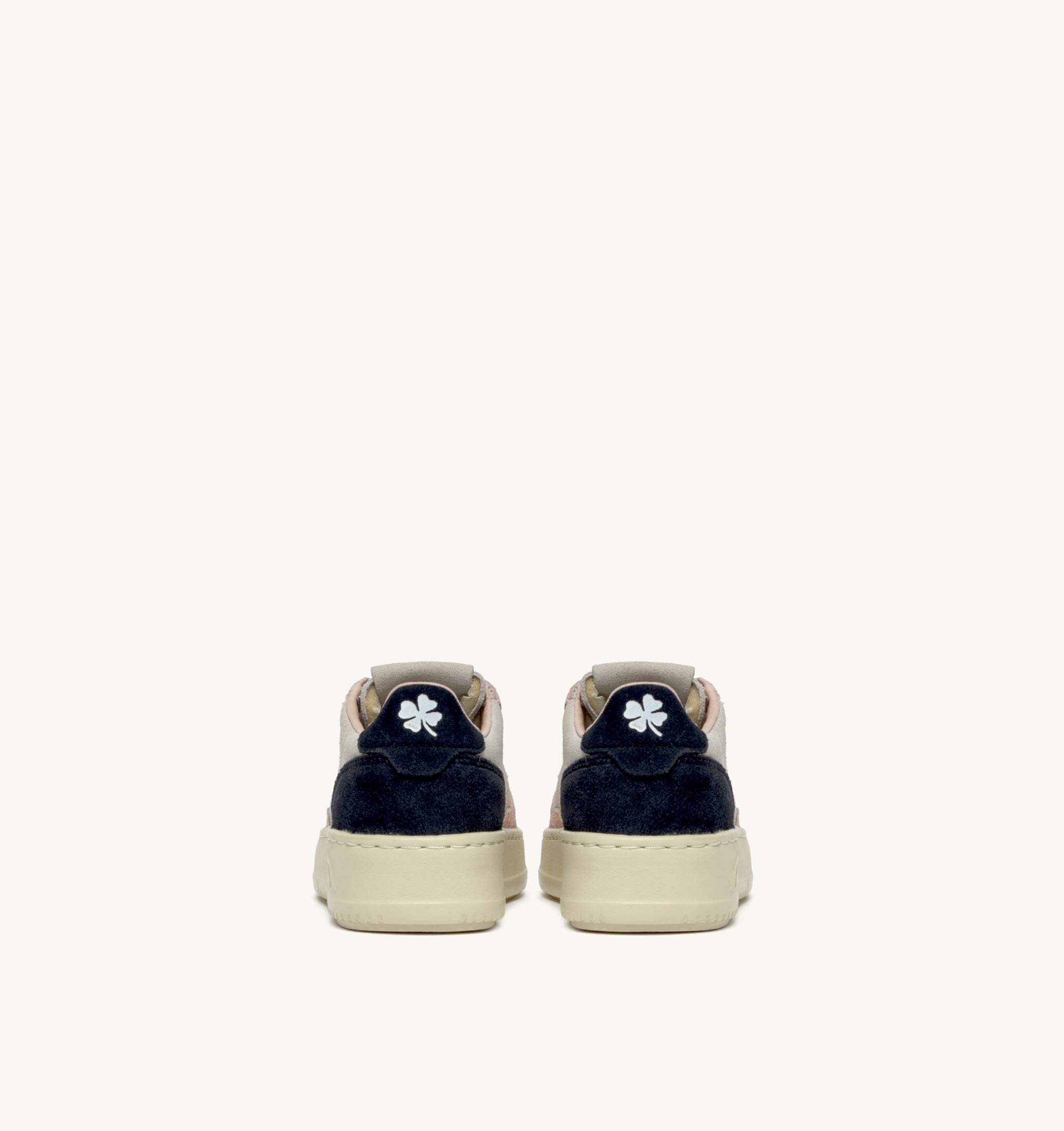BASKETS MEDALIST KIDS LOW EN DAIM ATLANTIC BLANC ET ROSEMARY