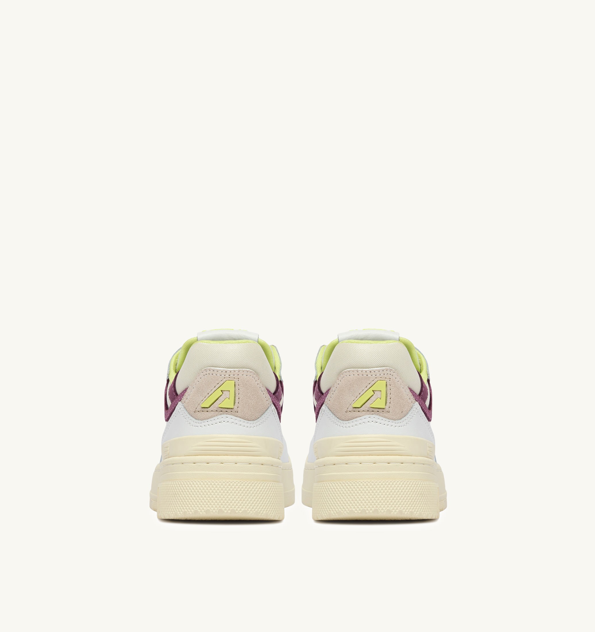 BASKETS CLC LOW EN CUIR BLANC ET FIRENZE