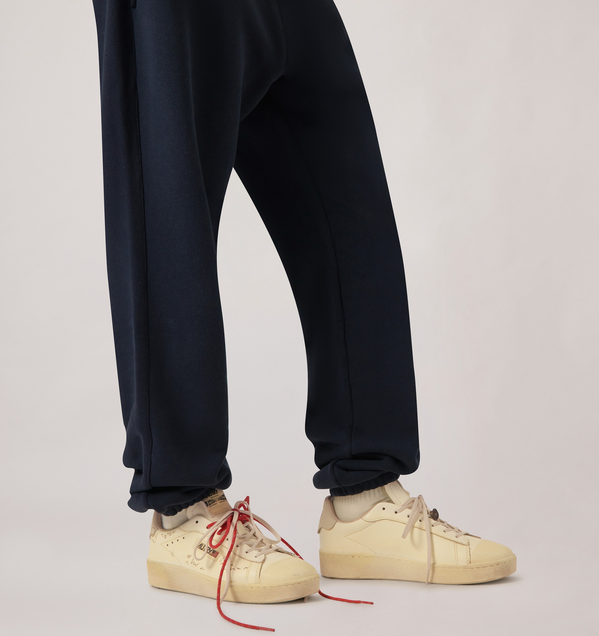 BASKETS DALLAS LOW SUPER VINTAGE EN CUIR MARSHMALLOW