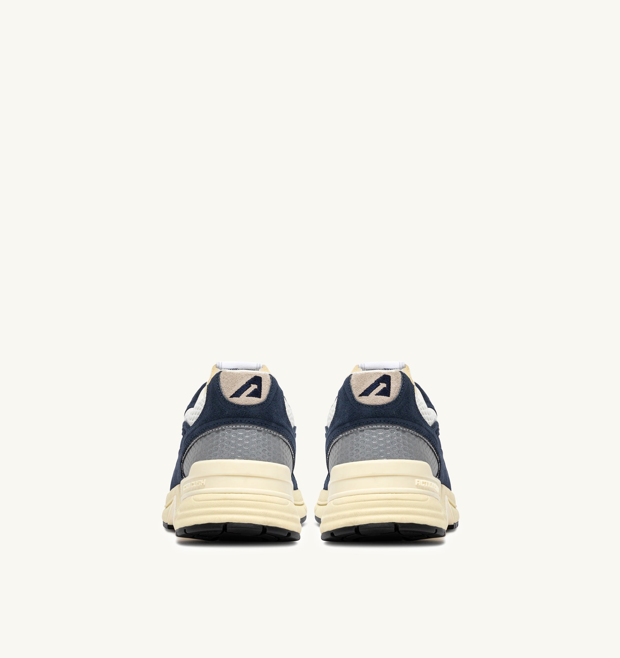 BASKETS HYPERWAY EN MESH ET DAIM BLUETTE ET MARSHMALLOW