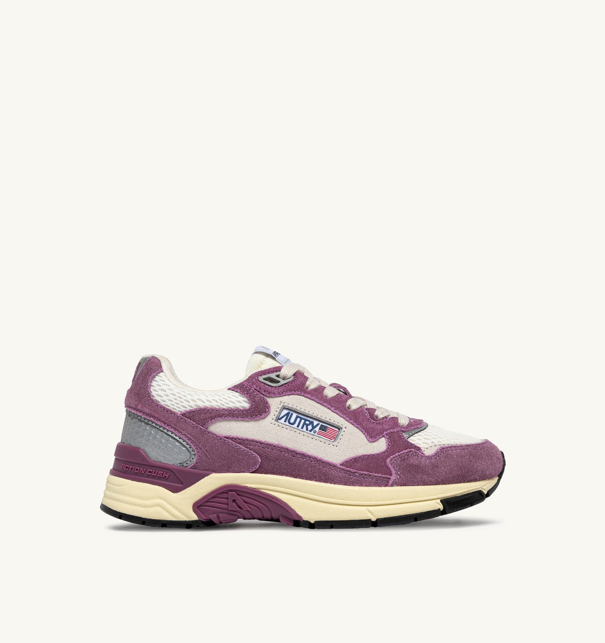 BASKETS HYPERWAY EN MESH ET DAIM SAND ET FIRENZE