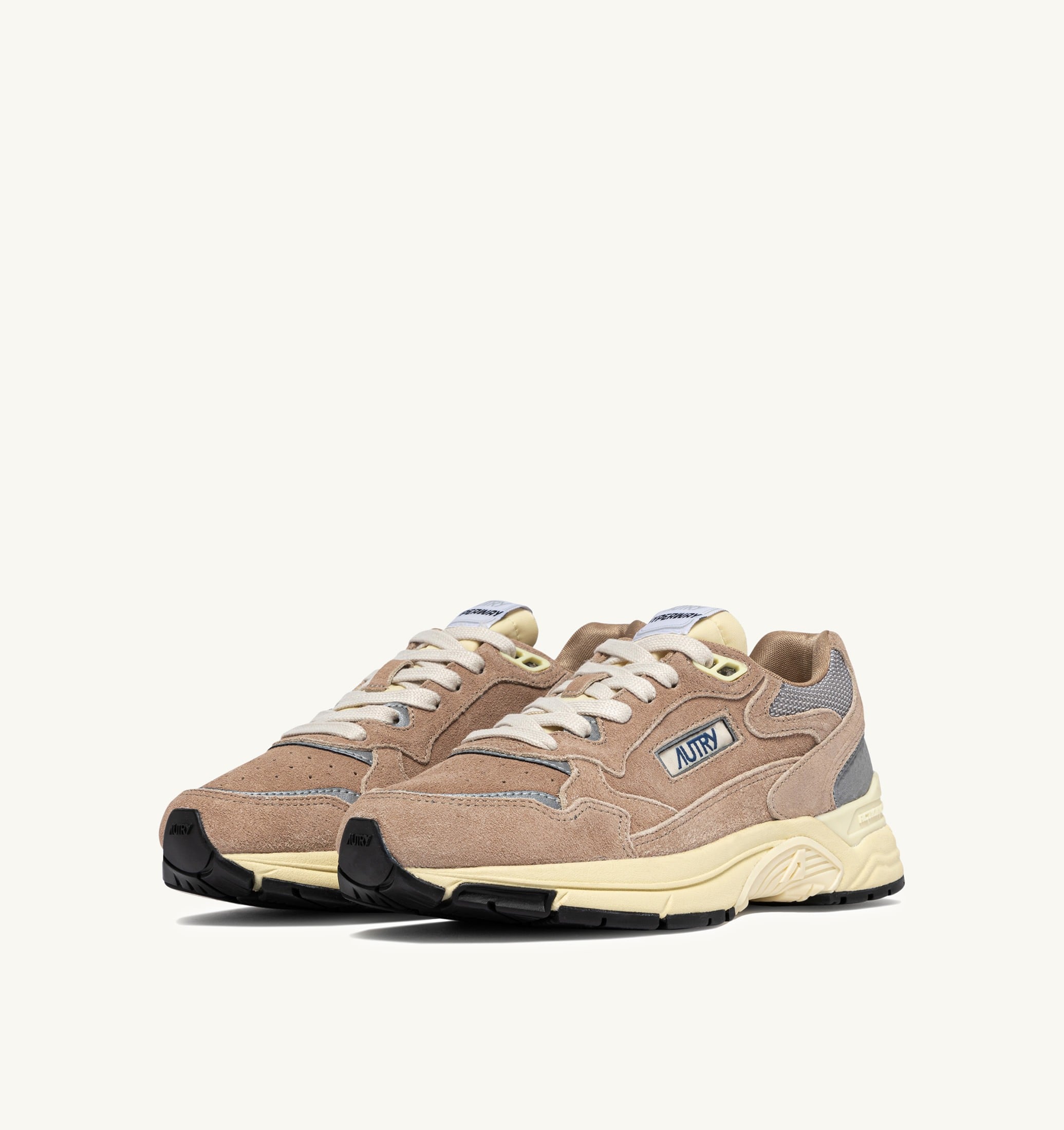 BASKETS HYPERWAY EN MESH ET DAIM SOUTHERN MOONLIGHT ET ARGENT