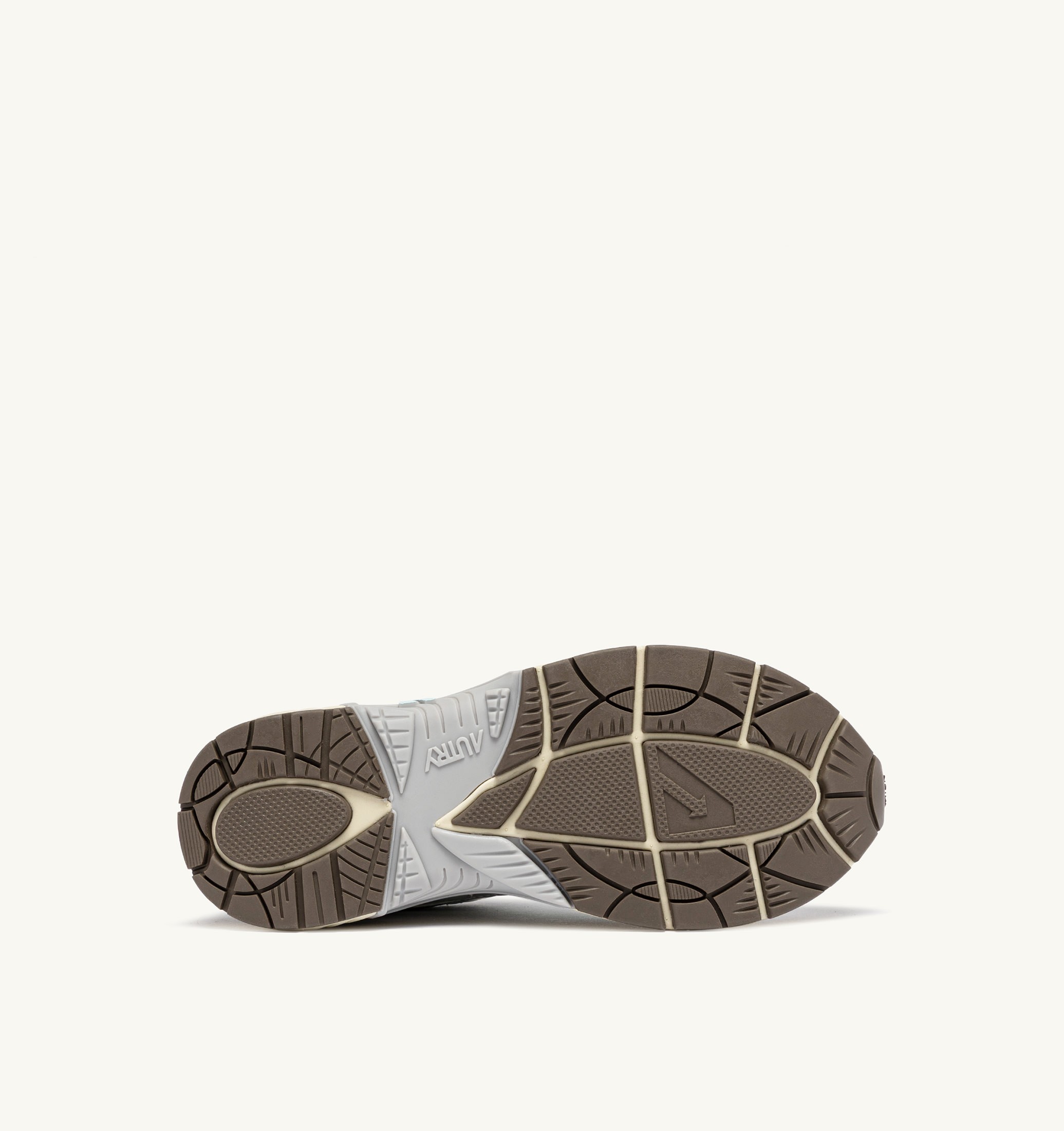 BASKETS HYPERWAY EN CUIR SYNTHÉTIQUE ET MESH ARGENT SPA BLUE ET CHOCOLATE CHIP