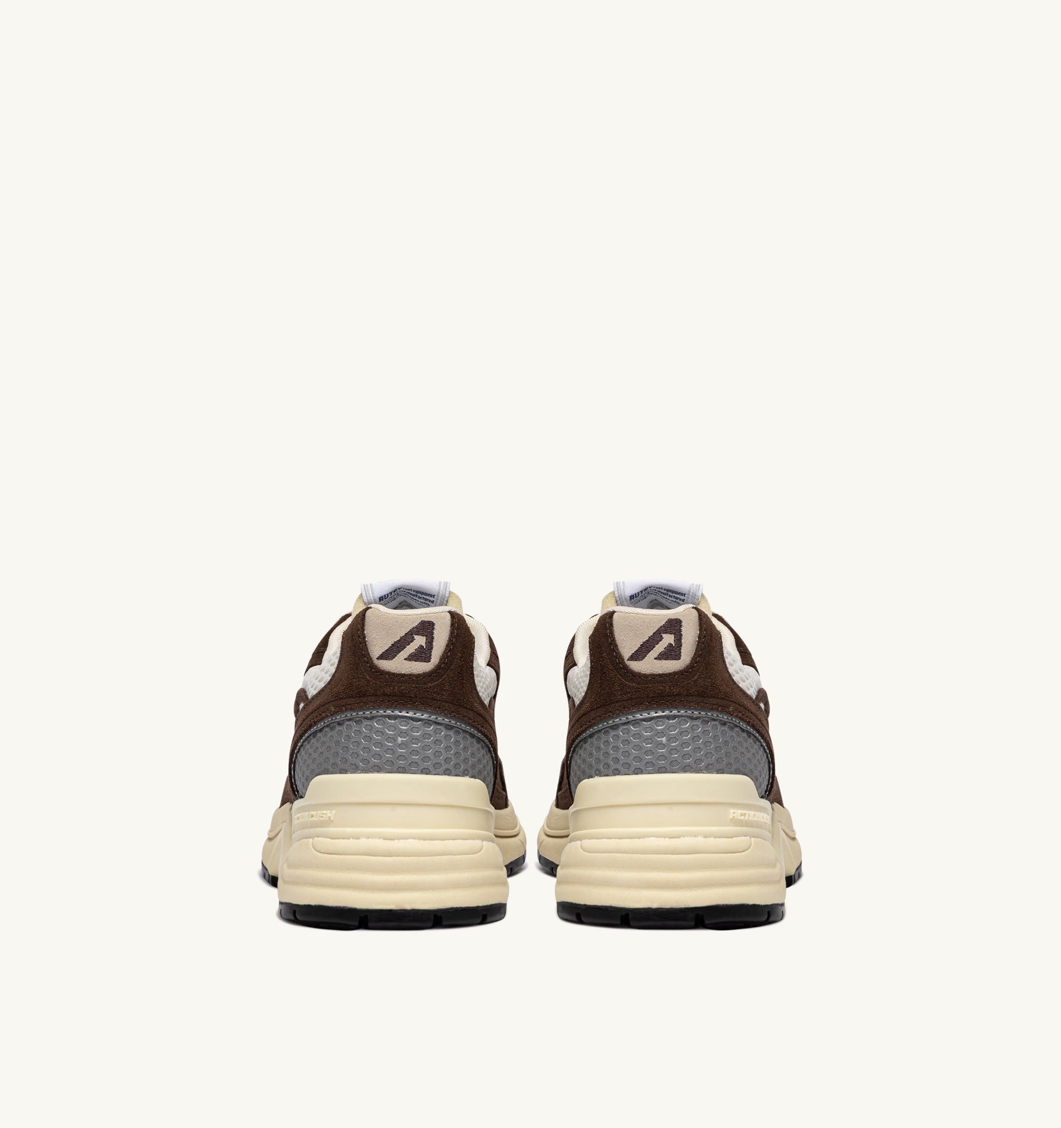 BASKETS HYPERWAY EN DAIM ET MESH MARSHMALLOW ET TERRACOTTA