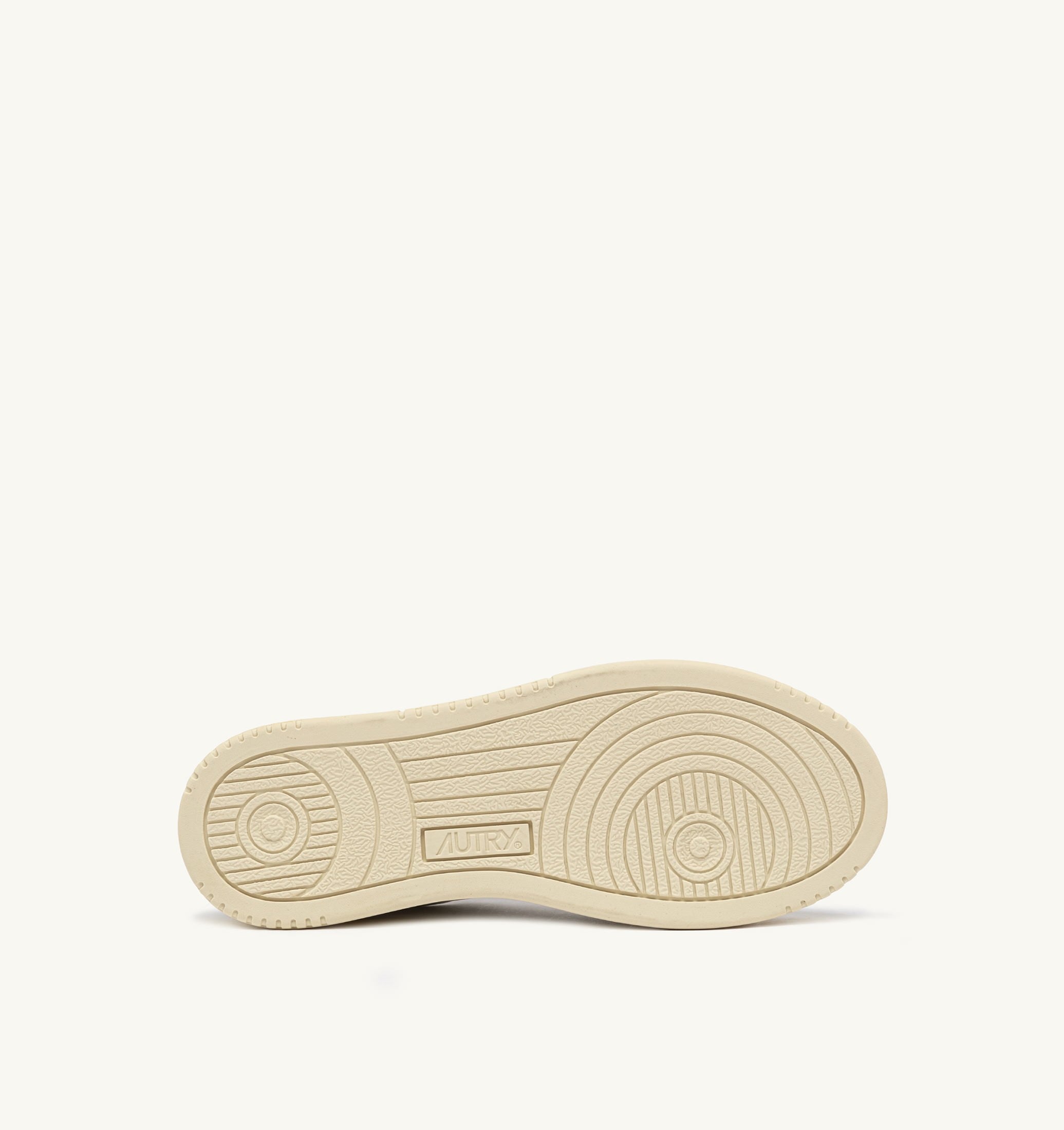 BASKETS MEDALIST LOW BICOLORE EN CUIR BLANC ET MÉTALLISÉ ARGENT