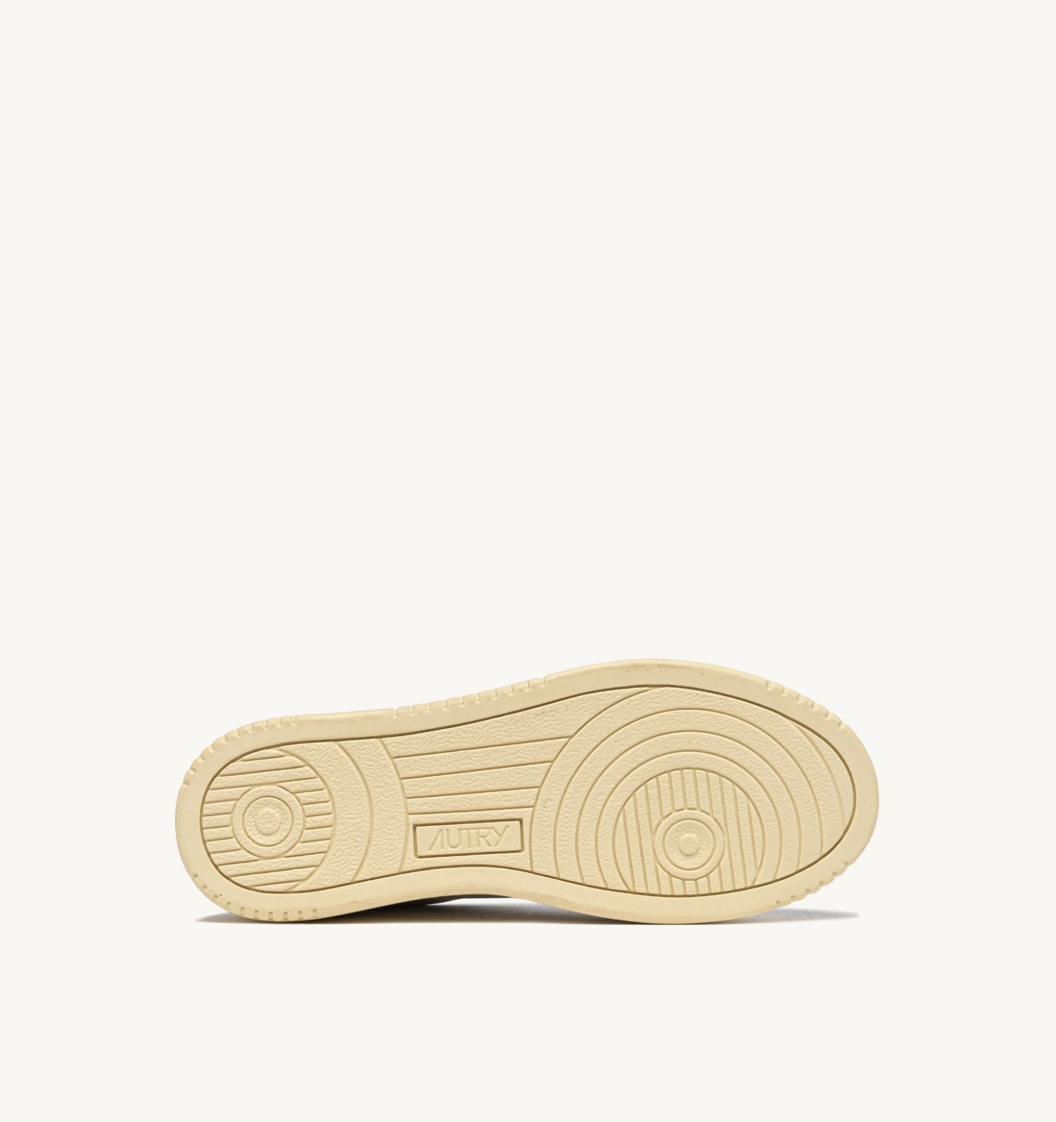 BASKETS MEDALIST LOW EN CUIR BLANC ET ARGENT