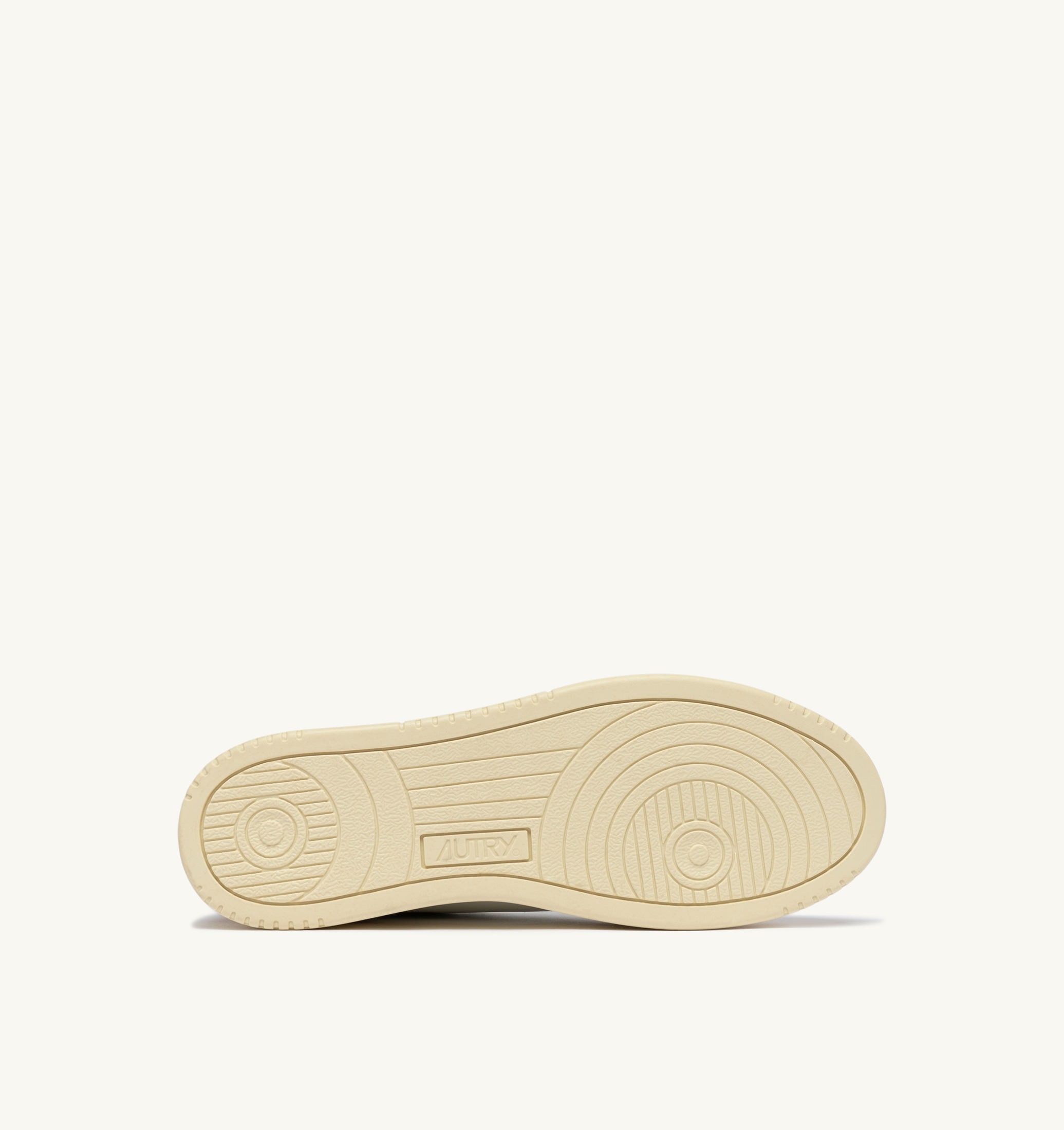 BASKETS MEDALIST LOW EN CUIR BLANC ET DAIM CUIVRE