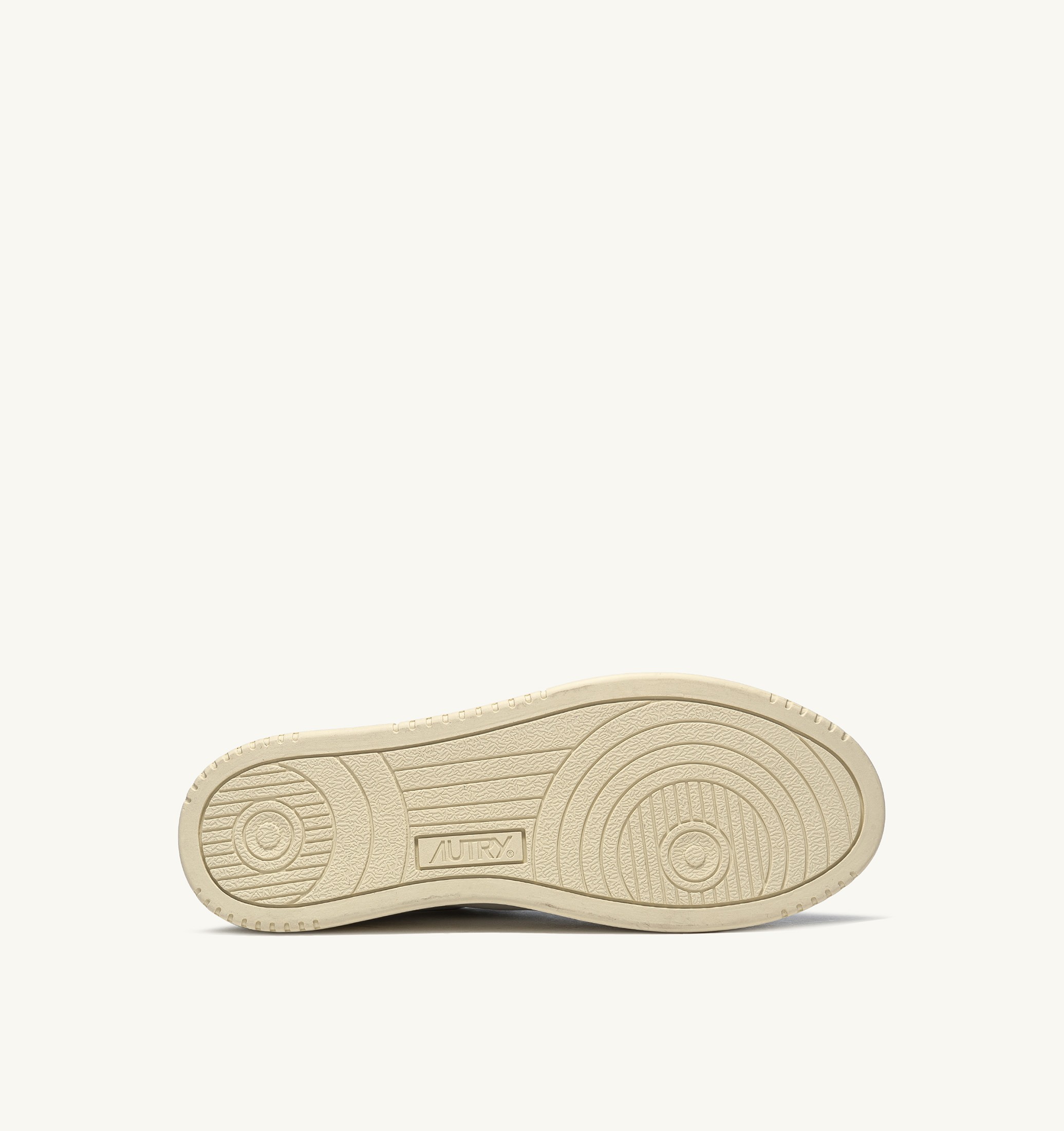 BASKETS MEDALIST LOW EN CUIR BLANC ET VERT