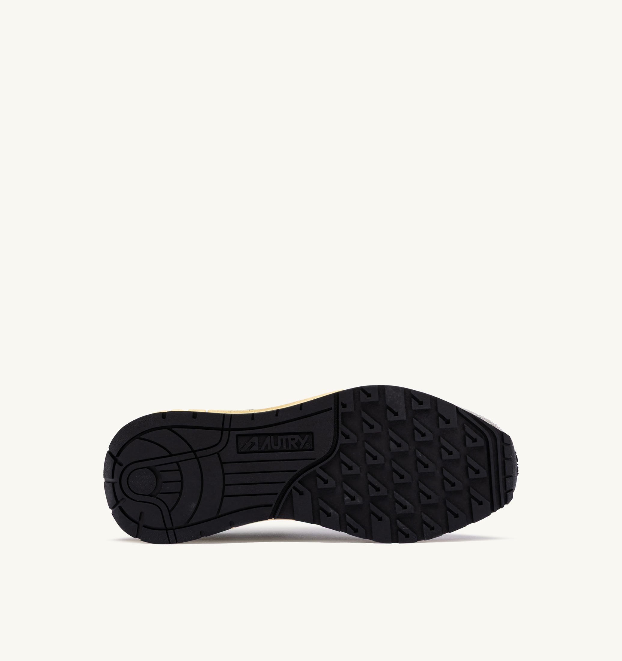 BASKETS REELWIND LOW EN NYLON ET DAIM ÉCRU ET RÉSÉDA