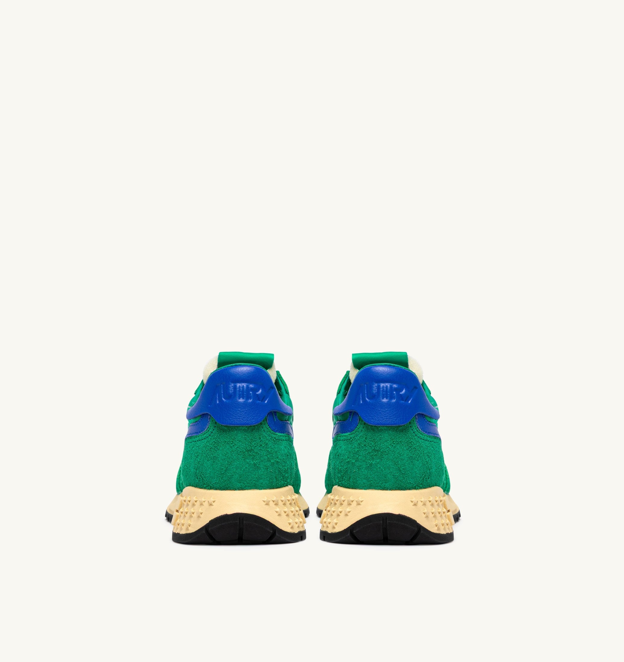 BASKETS REELWIND LOW EN NYLON ET DAIM EMERALD ET DAZZLING BLUE
