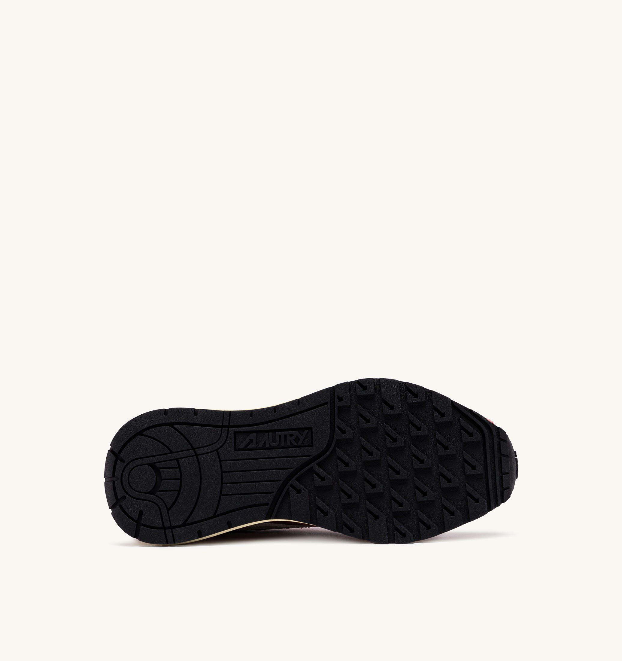 BASKETS REELWIND LOW EN NYLON ET DAIM HOT SAUCE ET BLANC