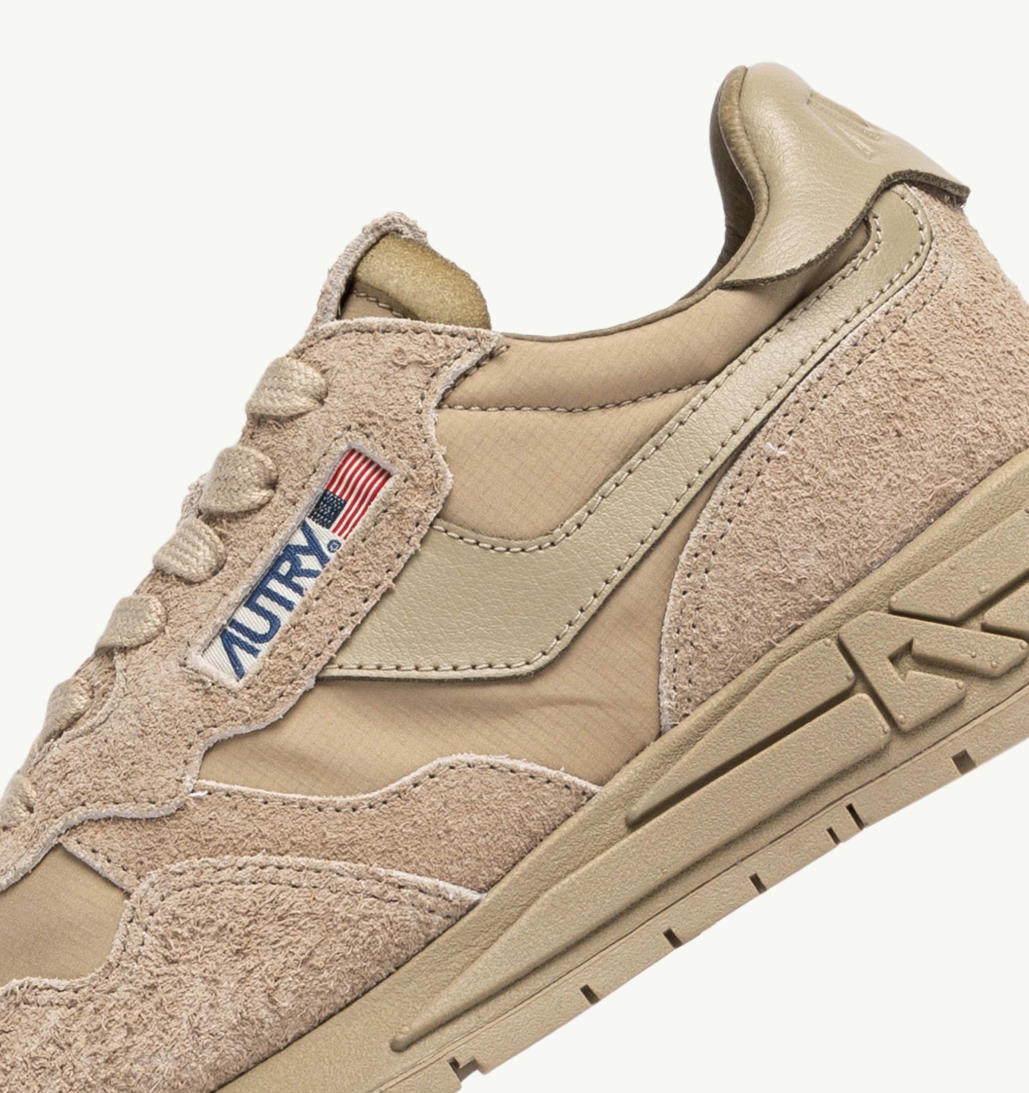 BASKETS REELWIND LOW EN NYLON ET DAIM SAFARI