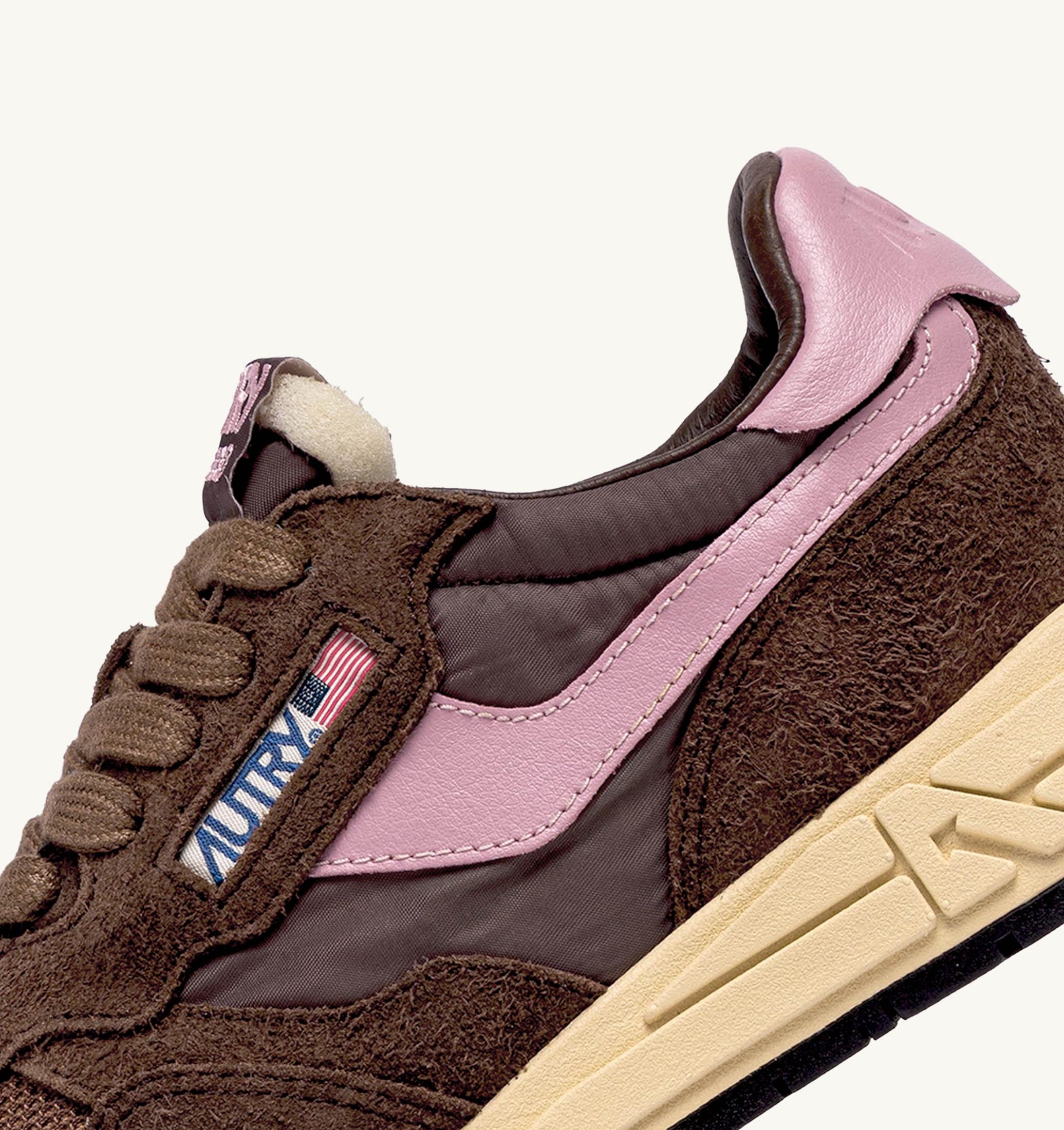 BASKETS REELWIND LOW EN NYLON DAIM ET CUIR PLUGH ET ZEPHYR