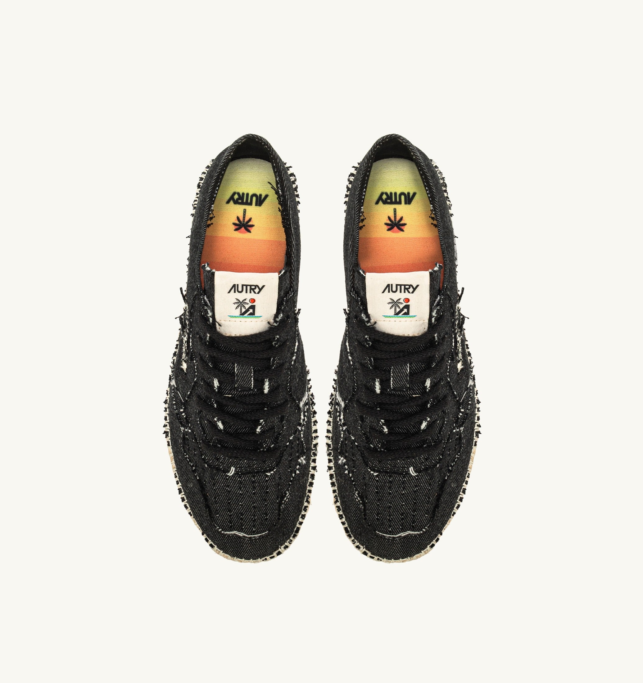 ESPADRILLES SANDY EN TOILE NOIRE
