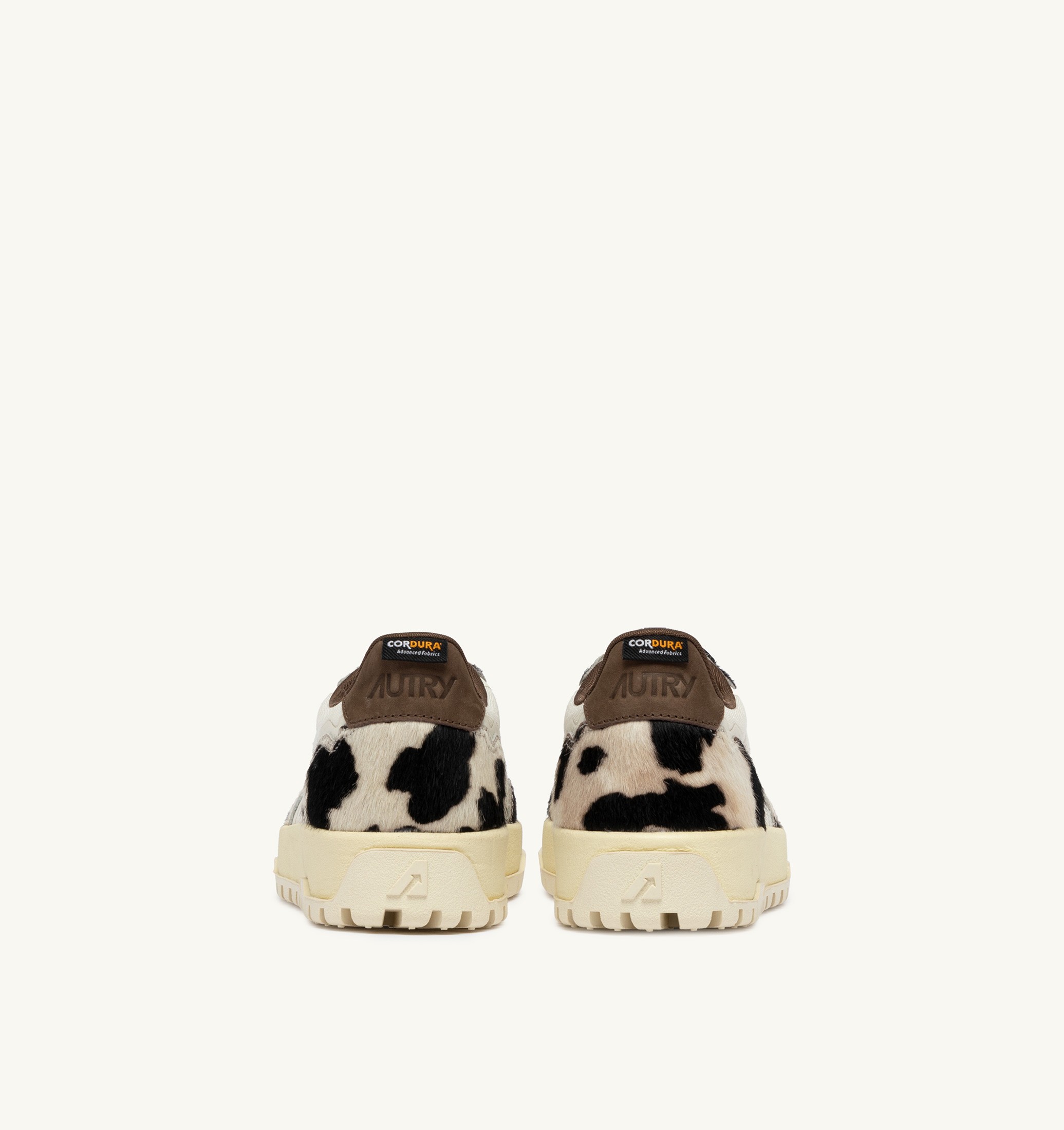 BASKETS WILDPACE LOW EN CORDURA ET CUIR MARSHMALLOW ET COW