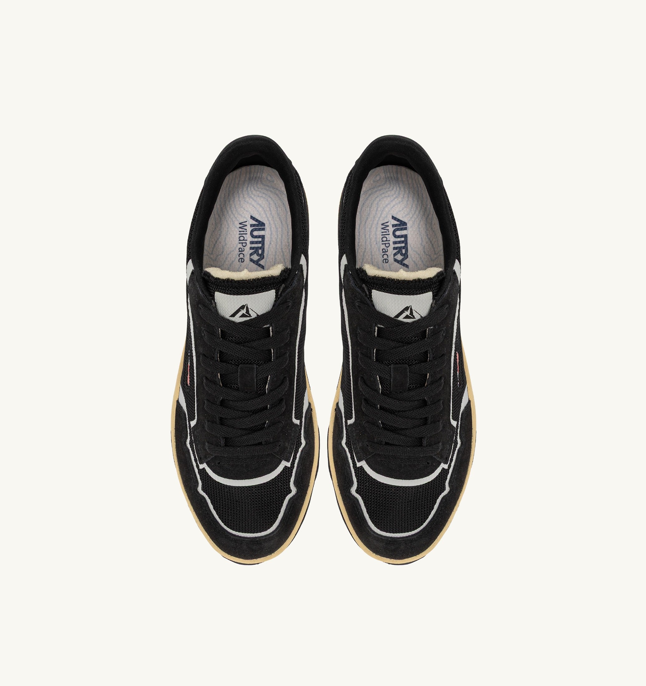 BASKETS WILDPACE LOW EN DRAGON MESH ET DAIM NOIR