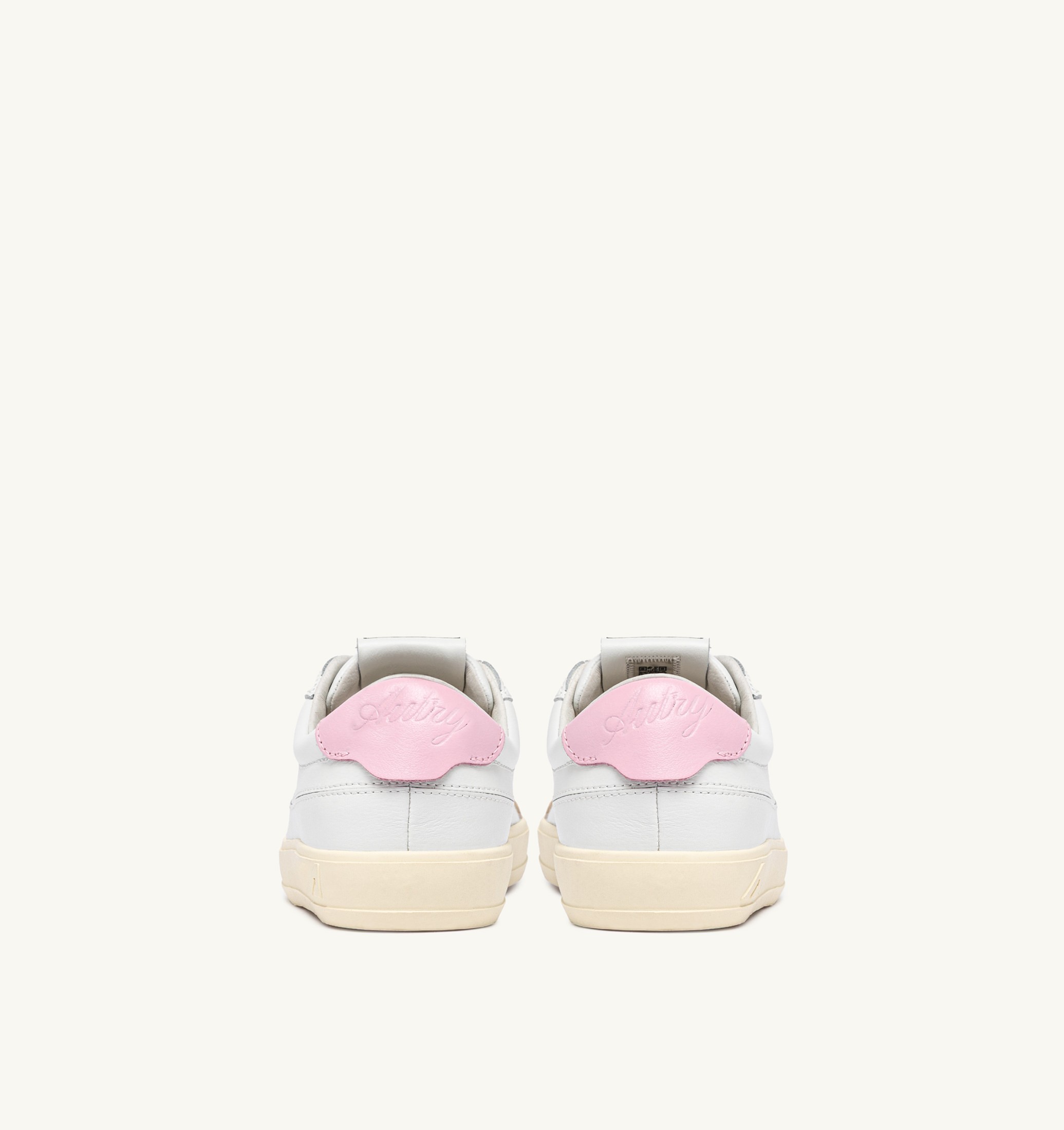 BASKETS WINDSCAPE LOW EN CUIR BLANC ET FAIRY TALE