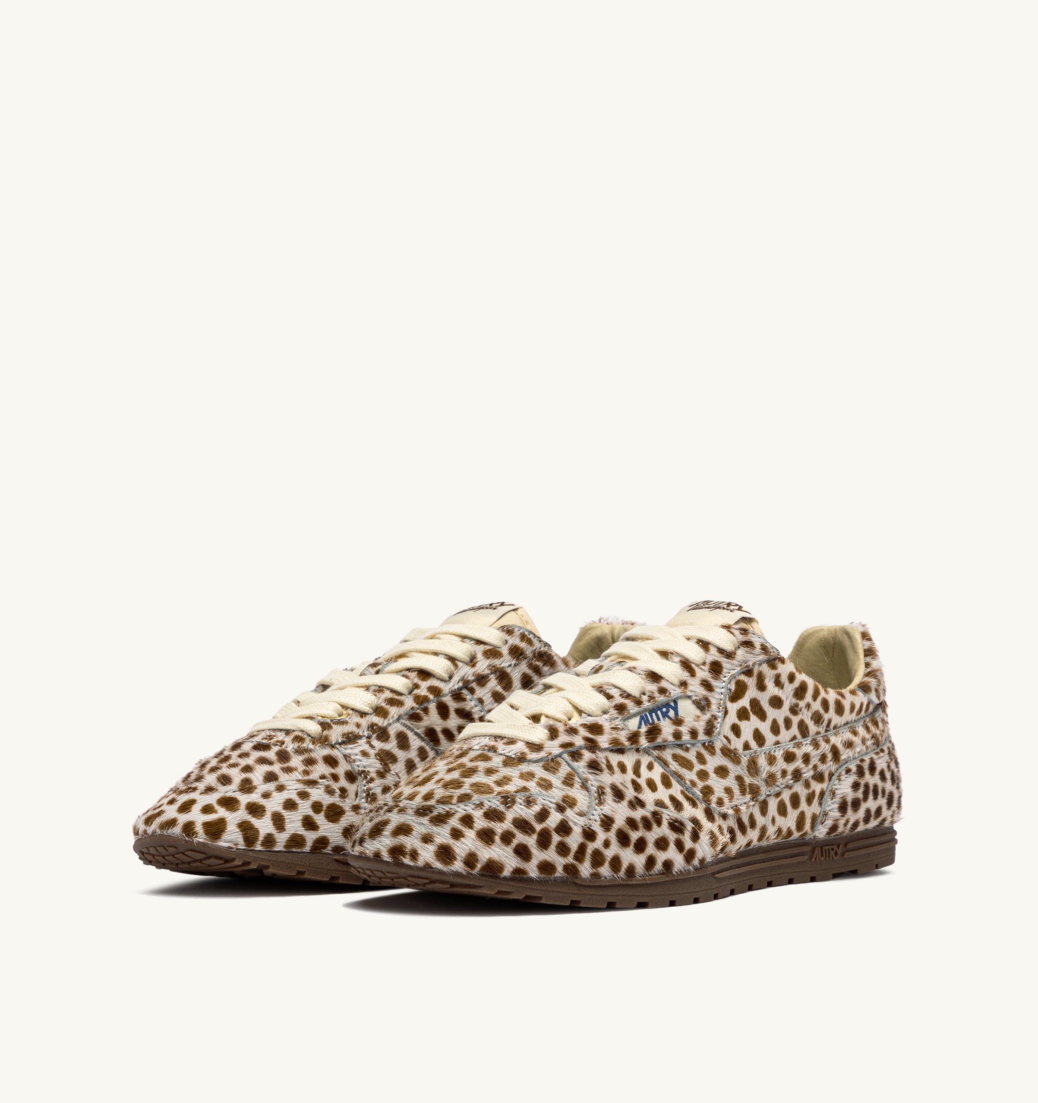BASKETS WINDSPIN EFFET POULAIN IMPRIMÉ ANIMALIER