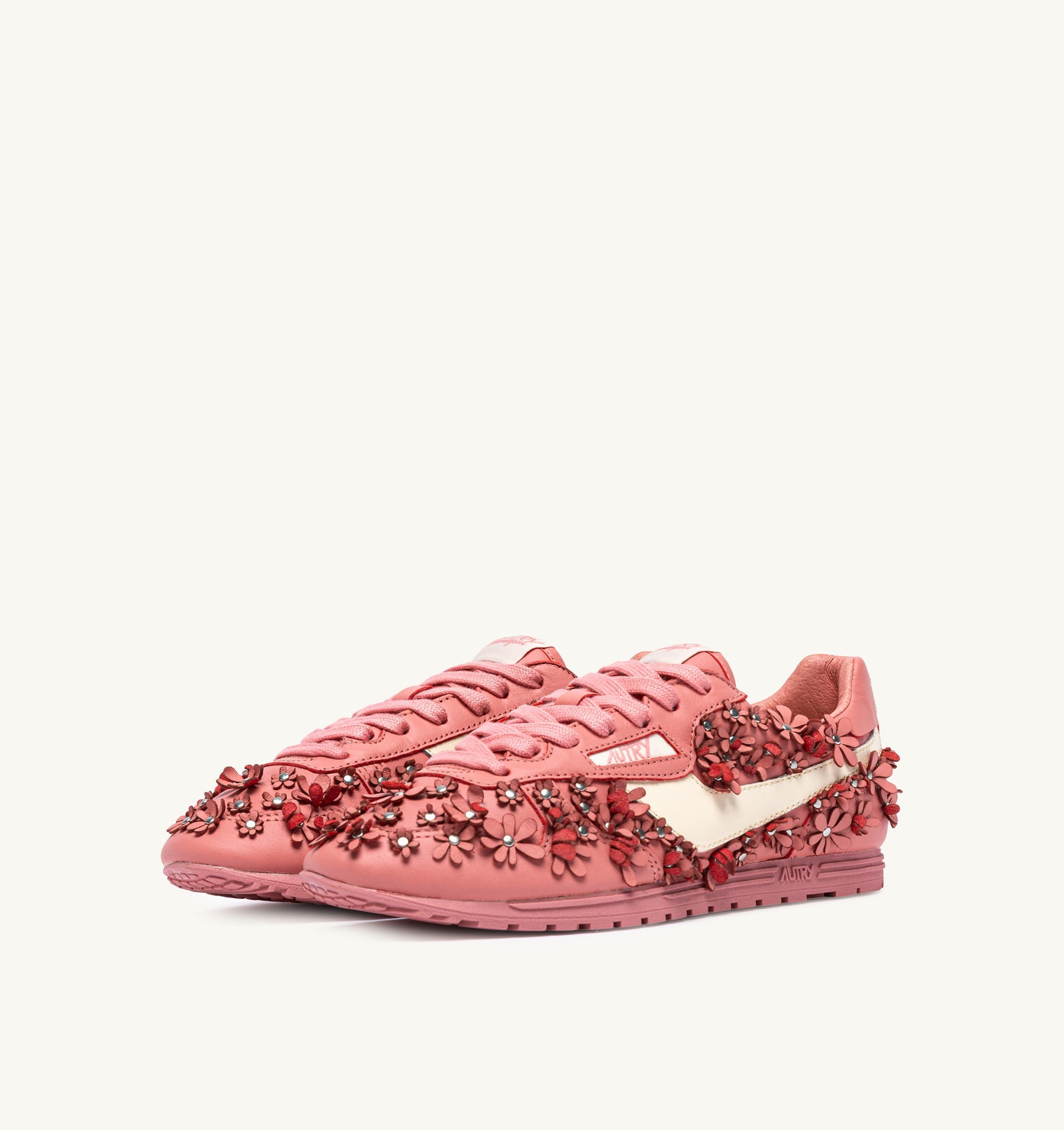 BASKETS WINDSPIN FLOWERS EN CUIR LOBSTER BISQUE