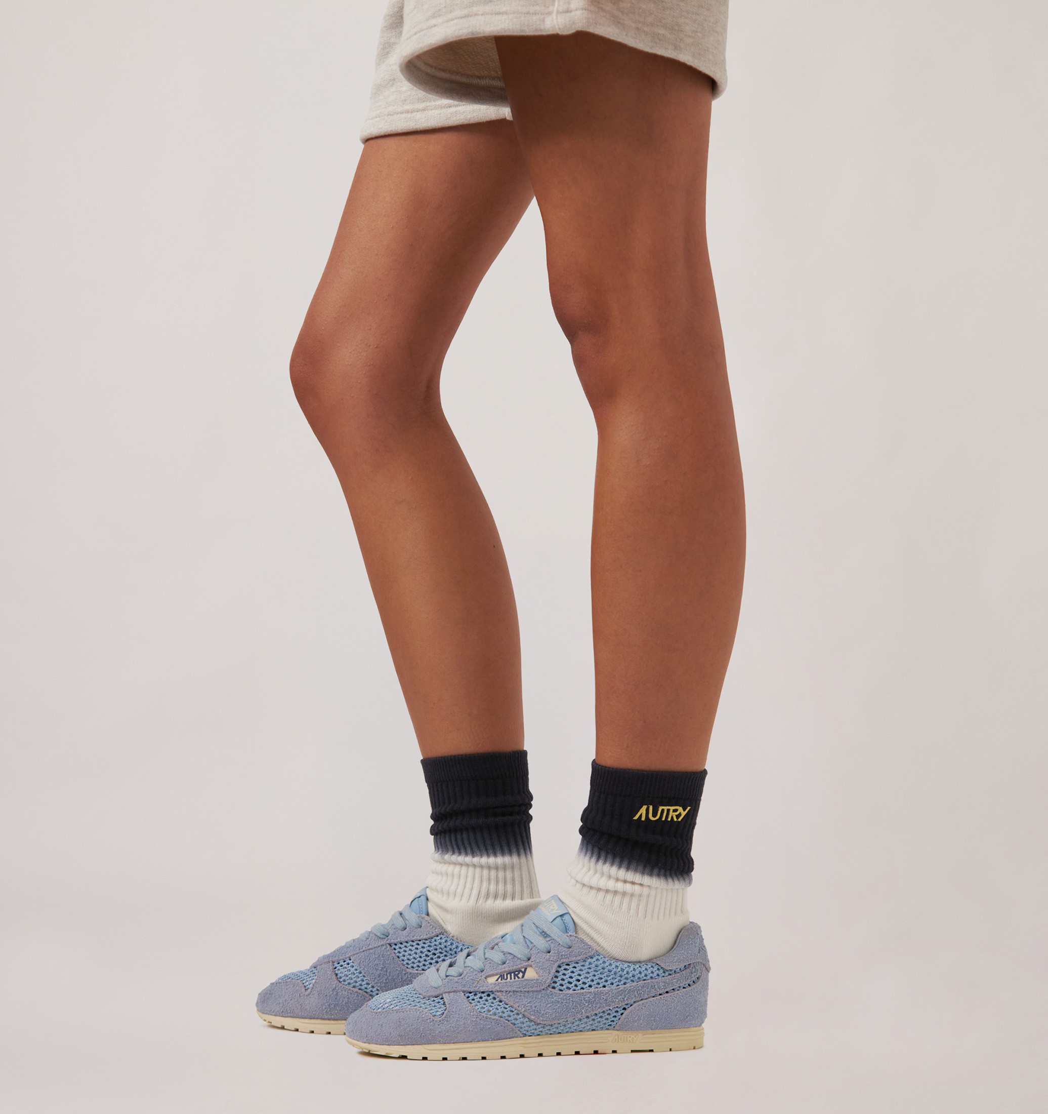 BASKETS WINDSPIN EN MESH ET DAIM PORTOFINO