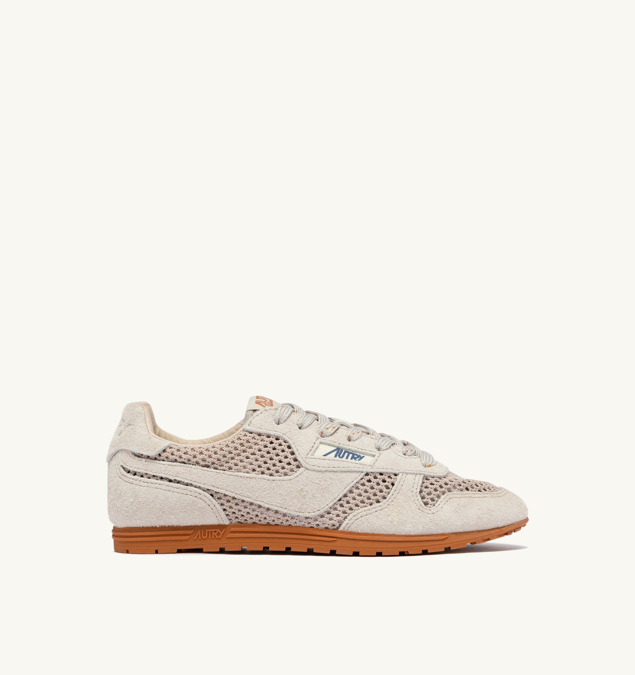 BASKETS WINDSPIN EN MESH ET DAIM SAND