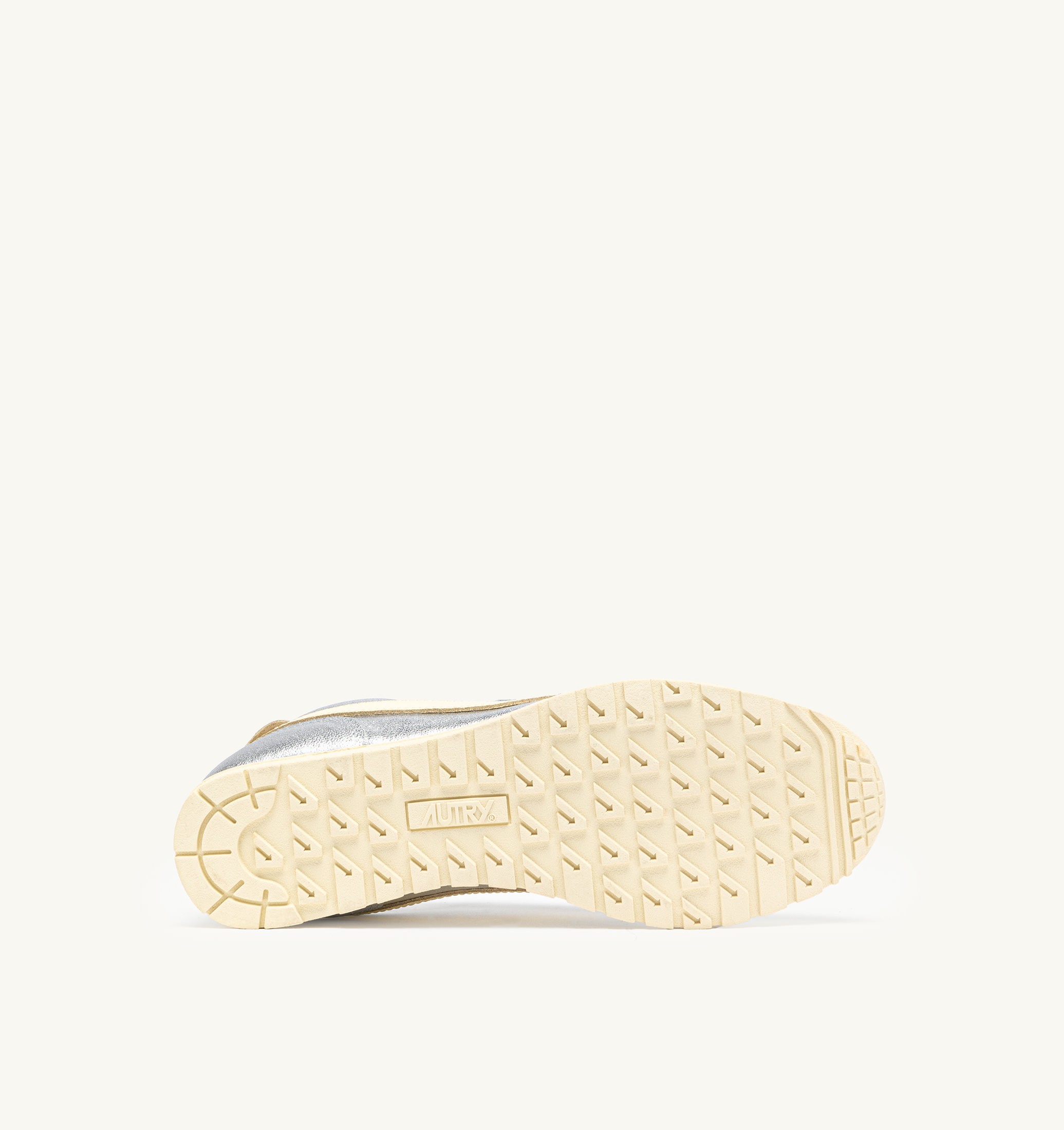 BASKETS WINDSPIN EN DAIM ET CUIR ARGENT ET RUTABAGA
