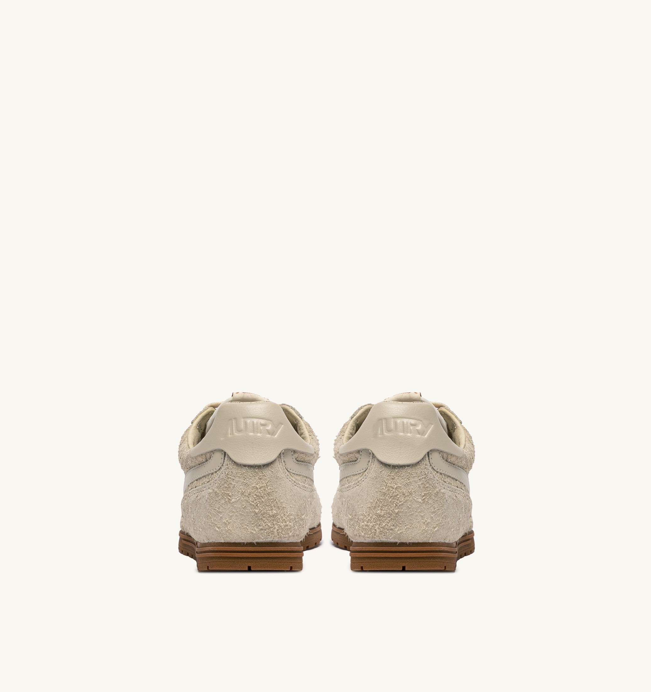 BASKETS WINDSPIN EN DAIM ET CUIR BISCUIT
