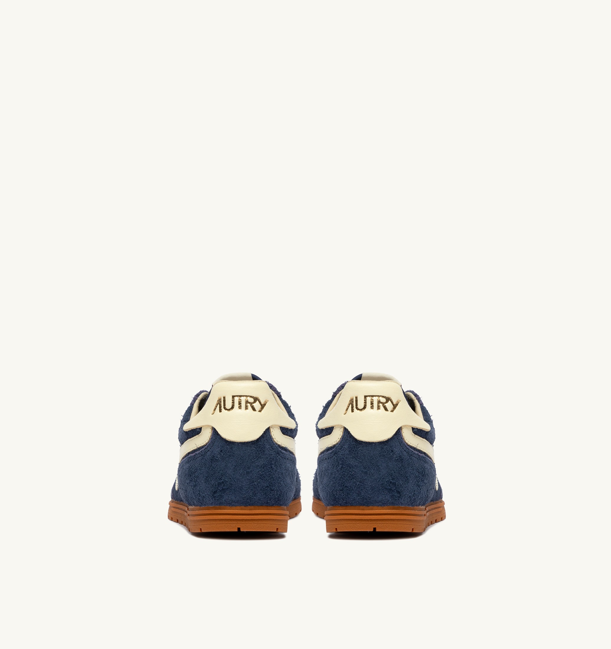 BASKETS WINDSPIN EN DAIM ET CUIR BLUETTE ET RUTABAGA