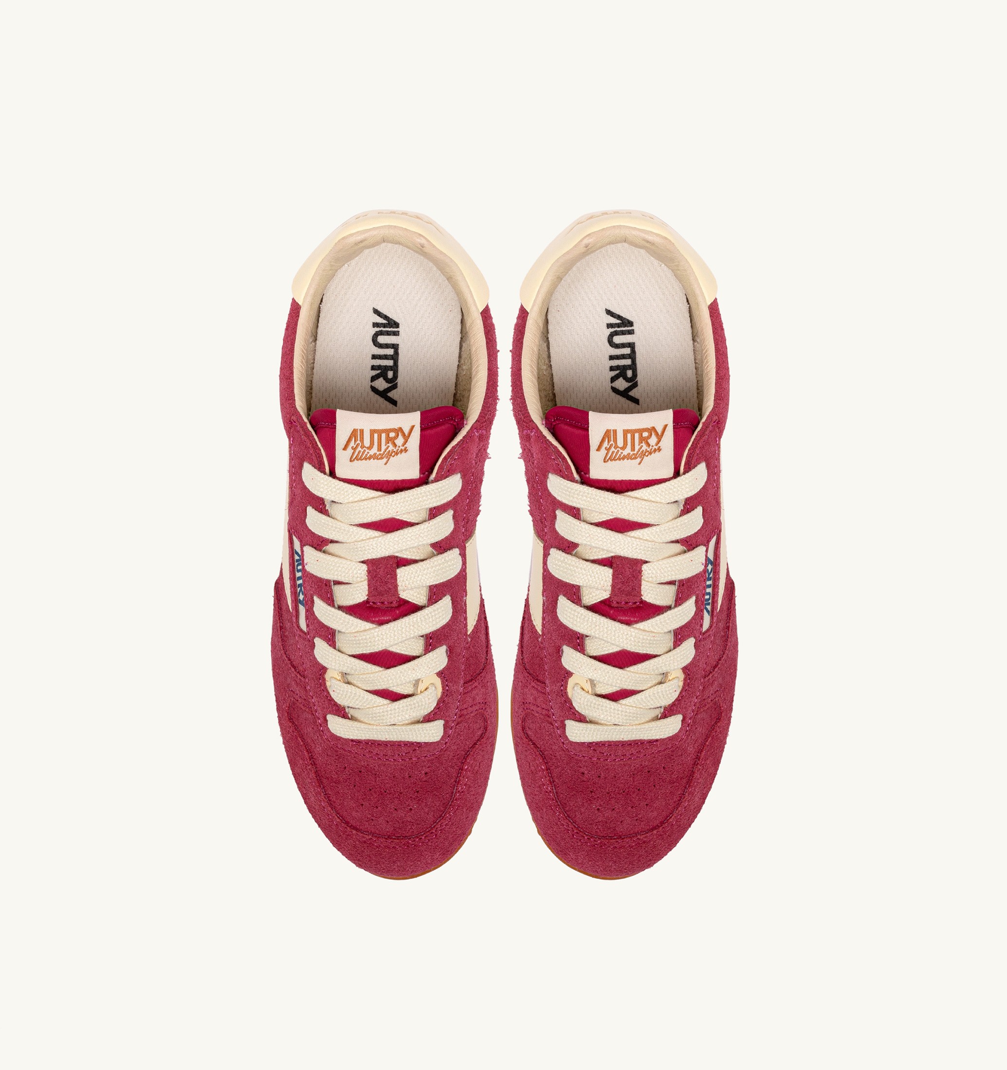 BASKETS WINDSPIN EN DAIM ET CUIR CHEYENNE ET RUTABAGA