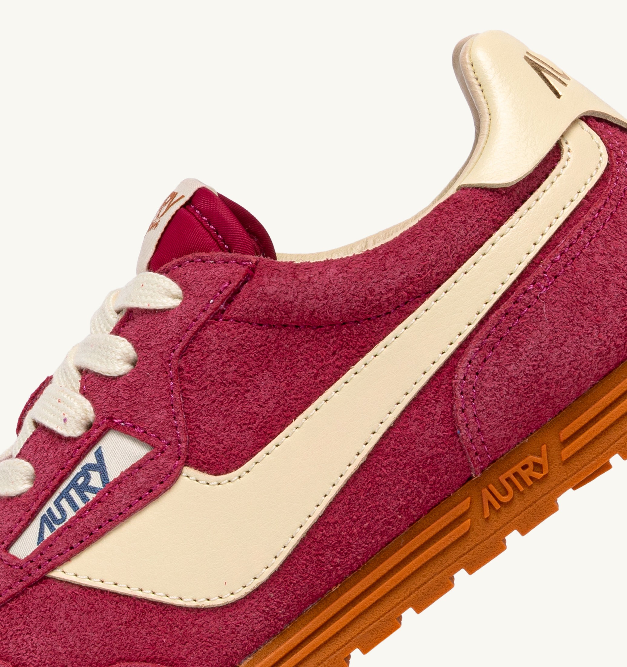 BASKETS WINDSPIN EN DAIM ET CUIR CHEYENNE ET RUTABAGA