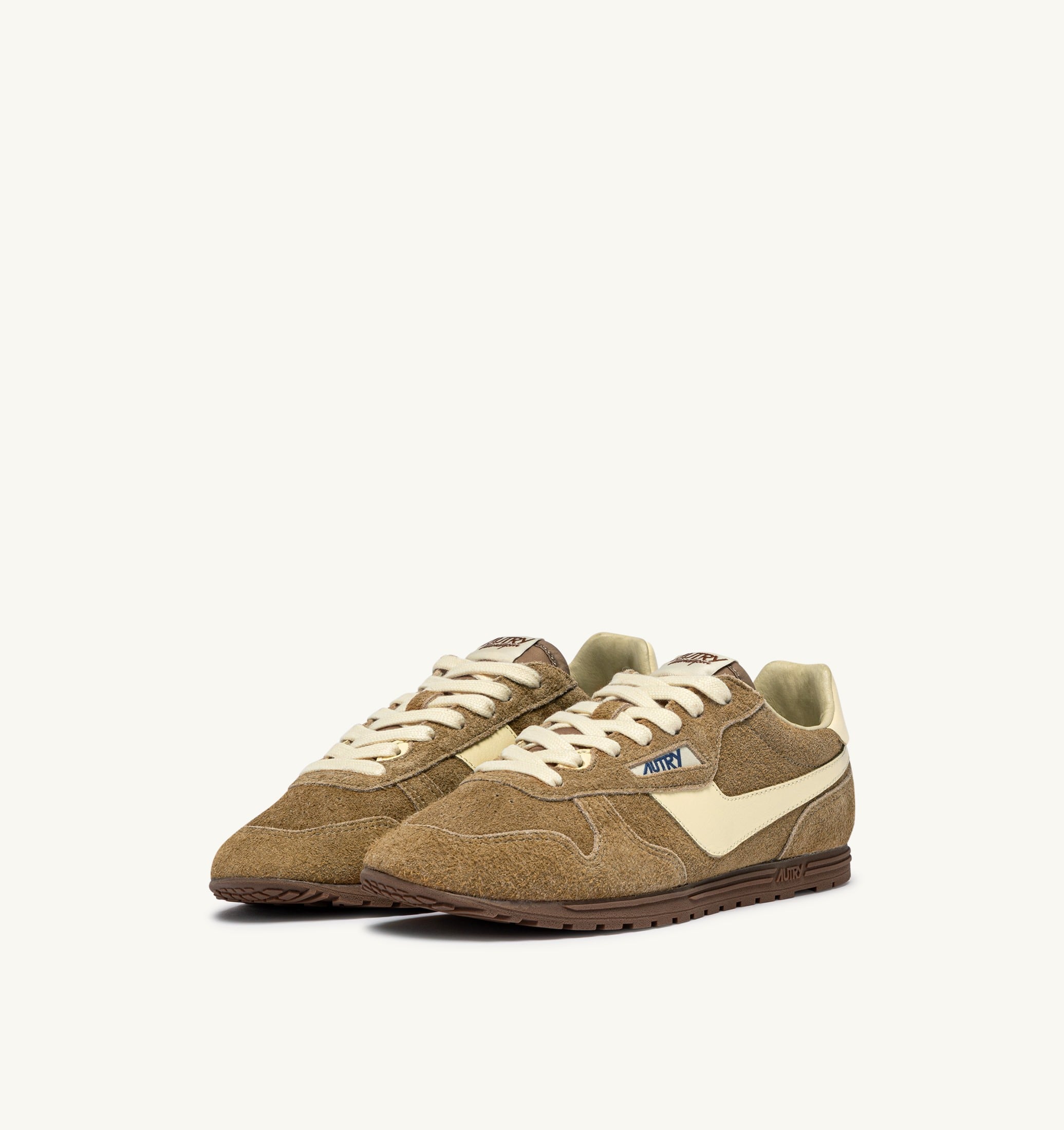 BASKETS WINDSPIN EN DAIM ET CUIR COURO ET RUTABAGA