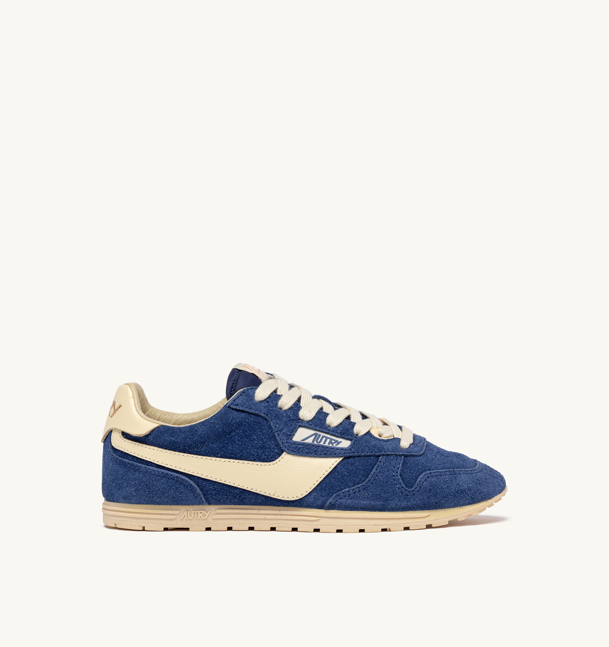 BASKETS WINDSPIN EN DAIM ET CUIR INFINI ET RUTABAGA