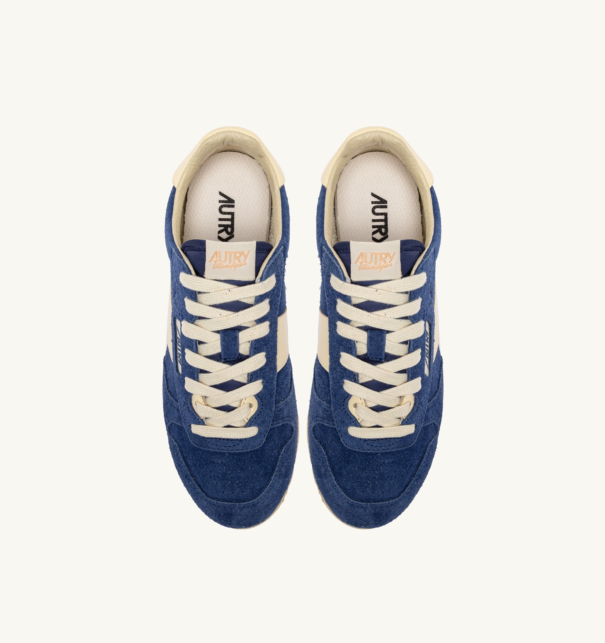 BASKETS WINDSPIN EN DAIM ET CUIR INFINI ET RUTABAGA