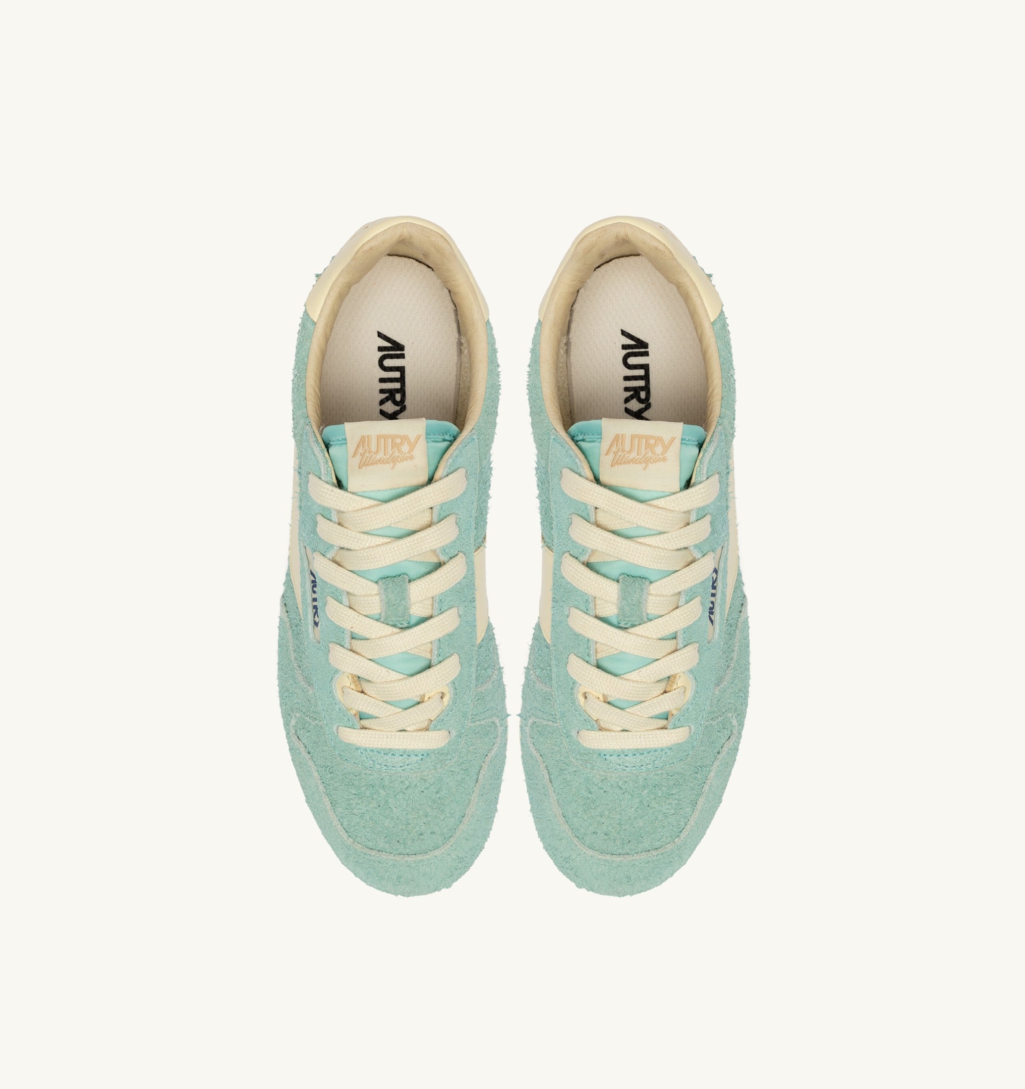 BASKETS WINDSPIN EN DAIM ET CUIR JASMINE ET RUTABAGA