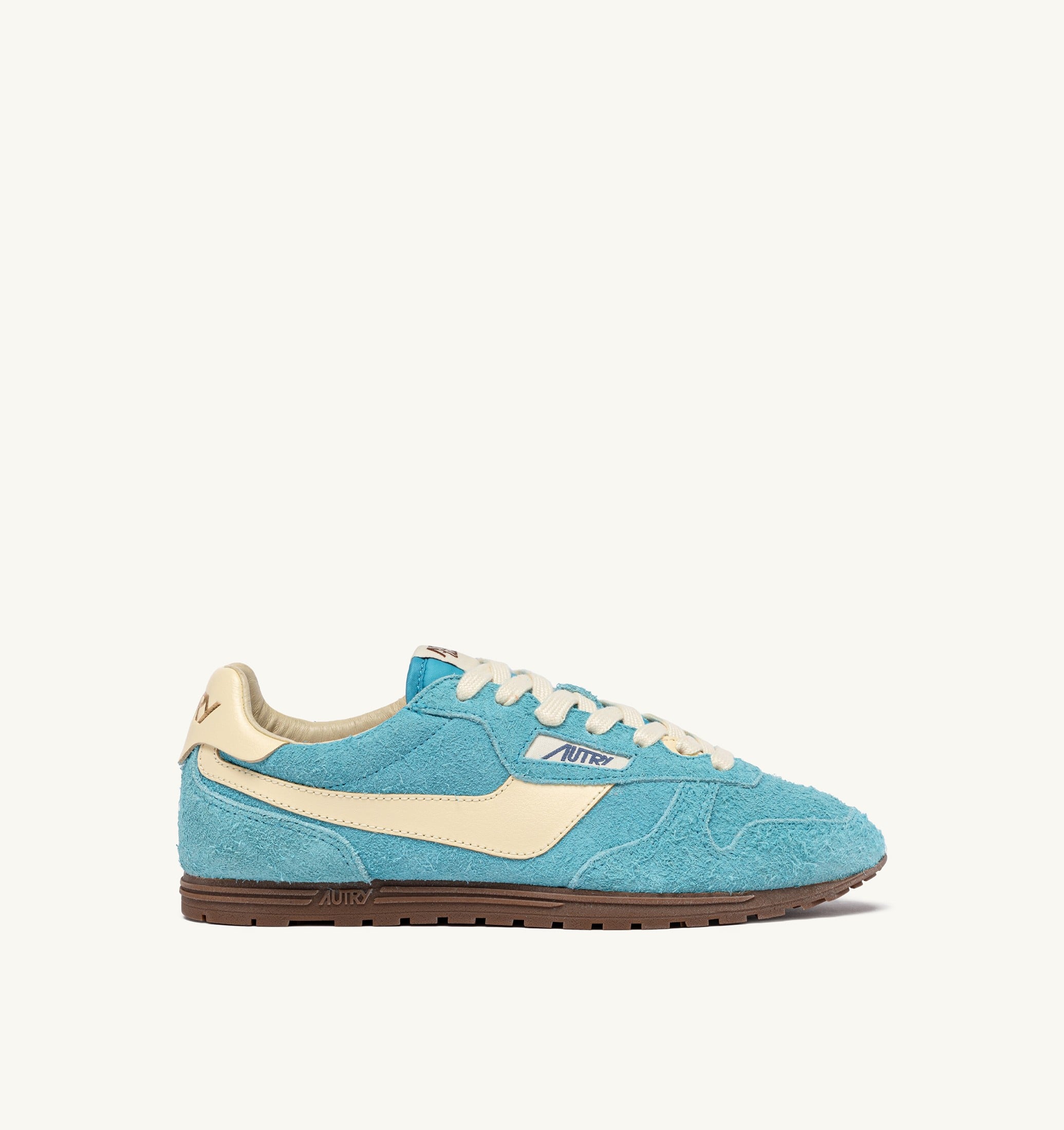 BASKETS WINDSPIN EN DAIM ET CUIR KYOTO ET RUTABAGA
