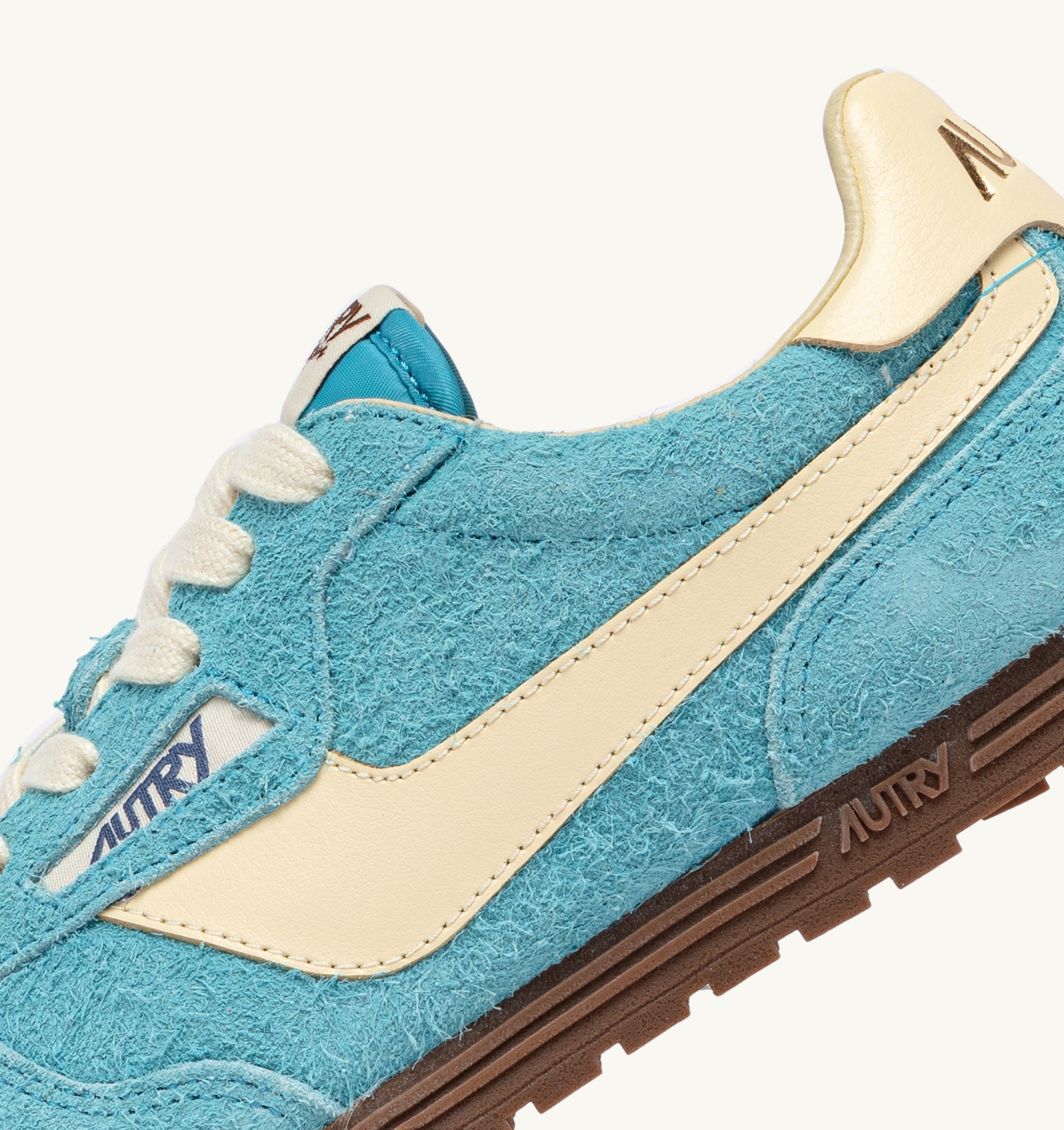 BASKETS WINDSPIN EN DAIM ET CUIR KYOTO ET RUTABAGA