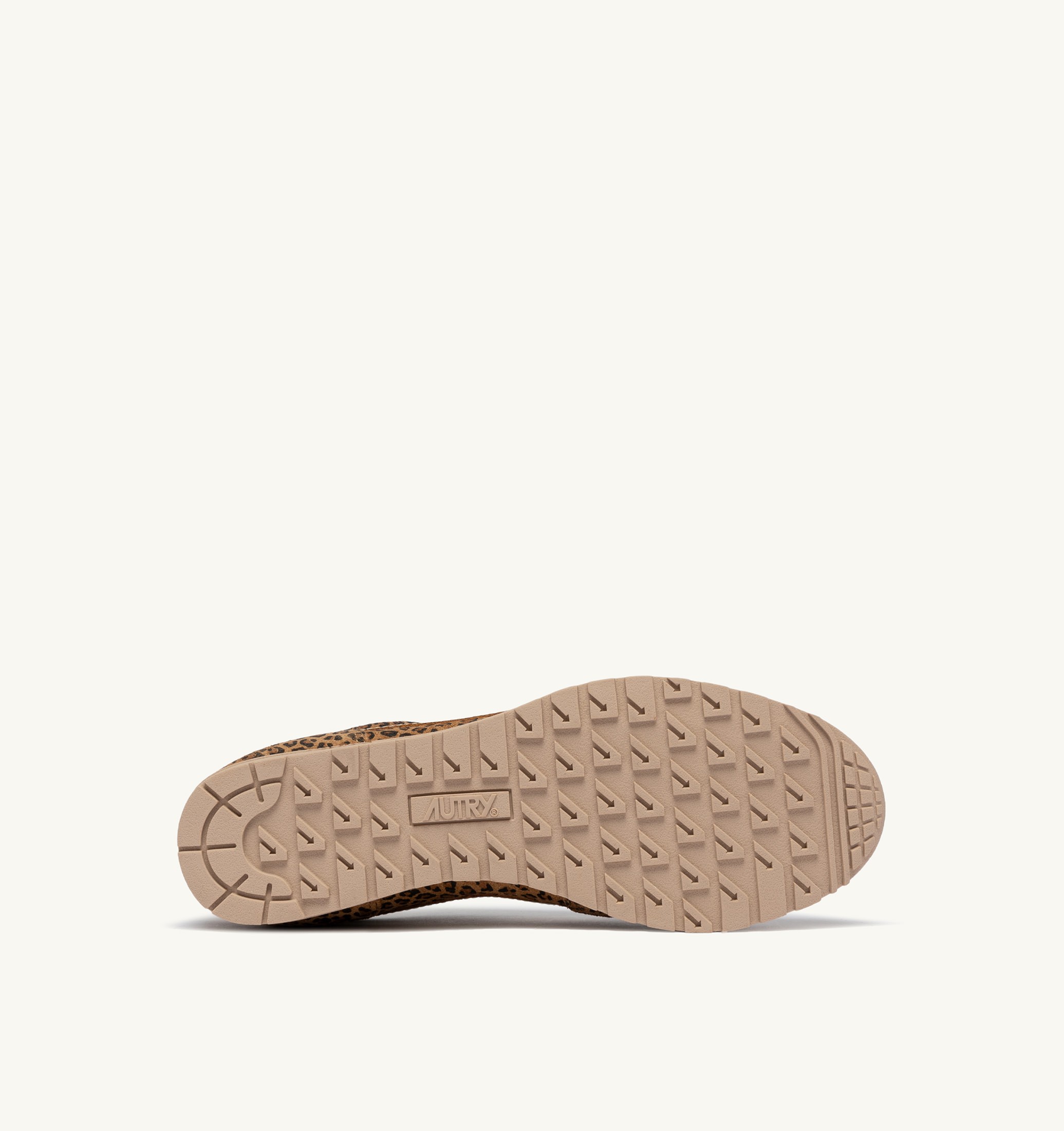 BASKETS WINDSPIN EN DAIM ET CUIR LEOPARD ET PLATINE