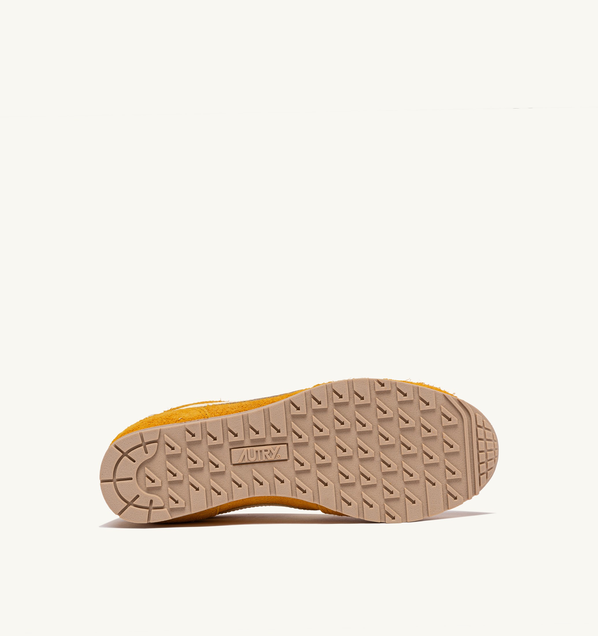 BASKETS WINDSPIN EN DAIM ET CUIR MINERAL YELLOW ET RUTABAGA
