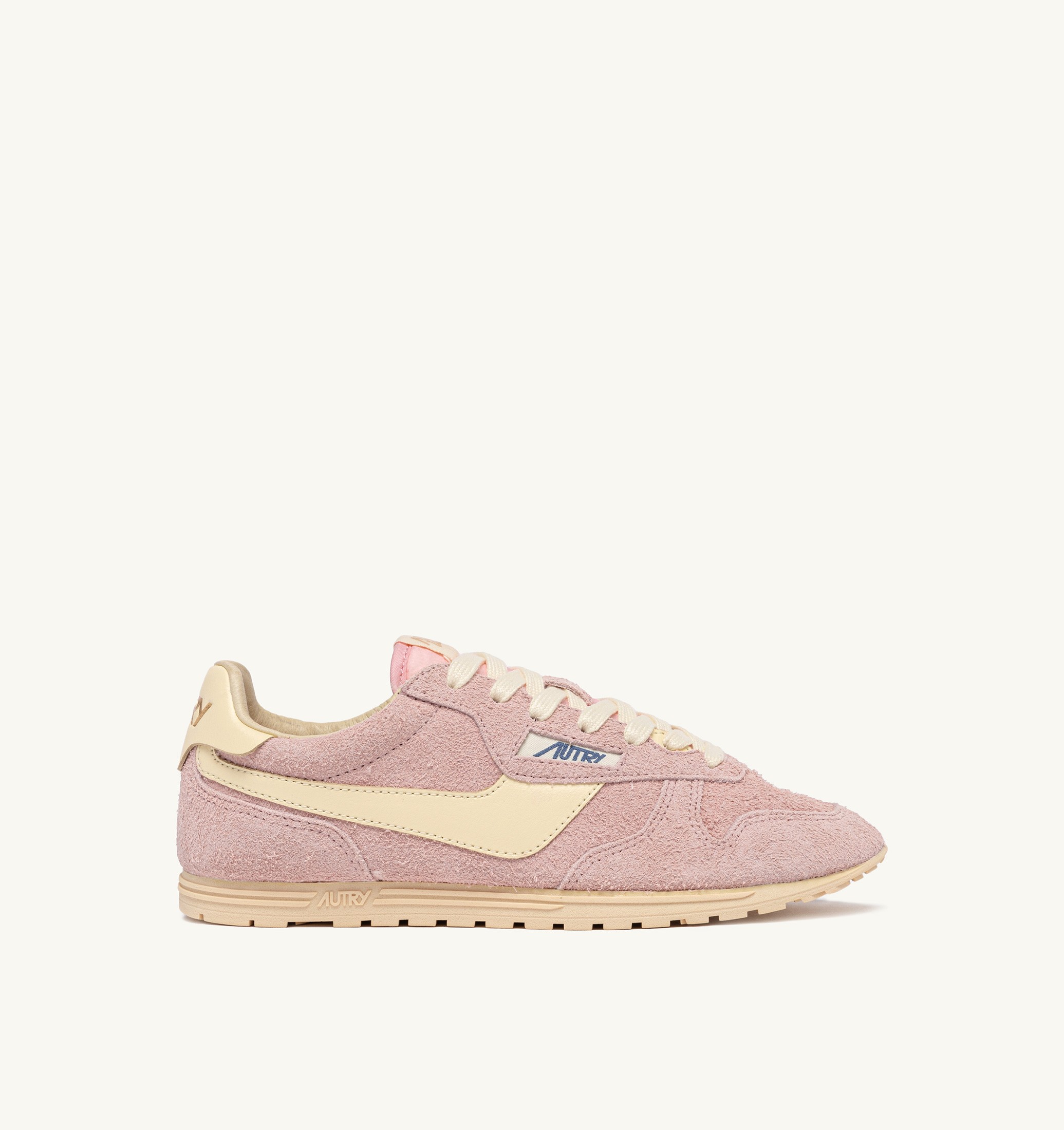 BASKETS WINDSPIN EN DAIM ET CUIR ROSEMARY ET RUTABAGA