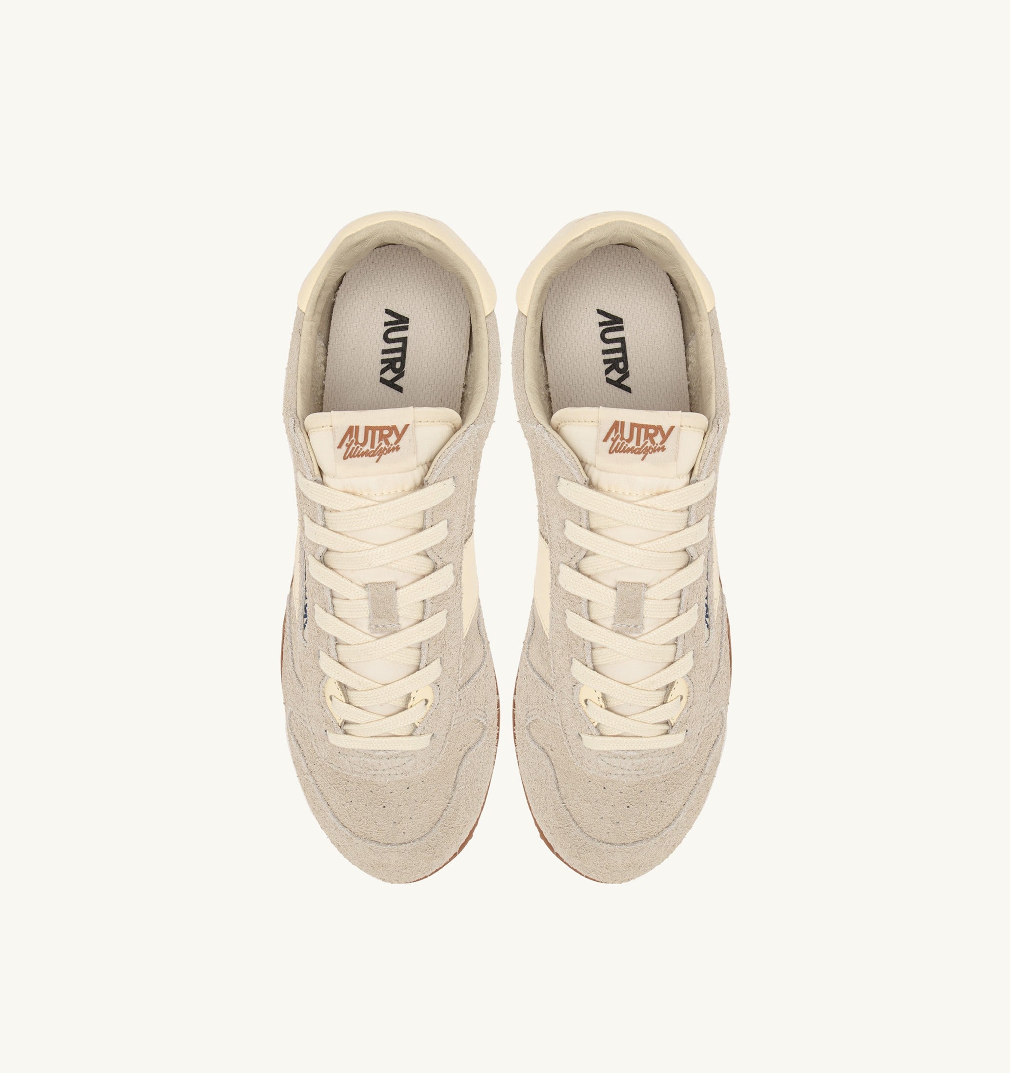 BASKETS WINDSPIN EN DAIM ET CUIR WIFE ET RUTABAGA