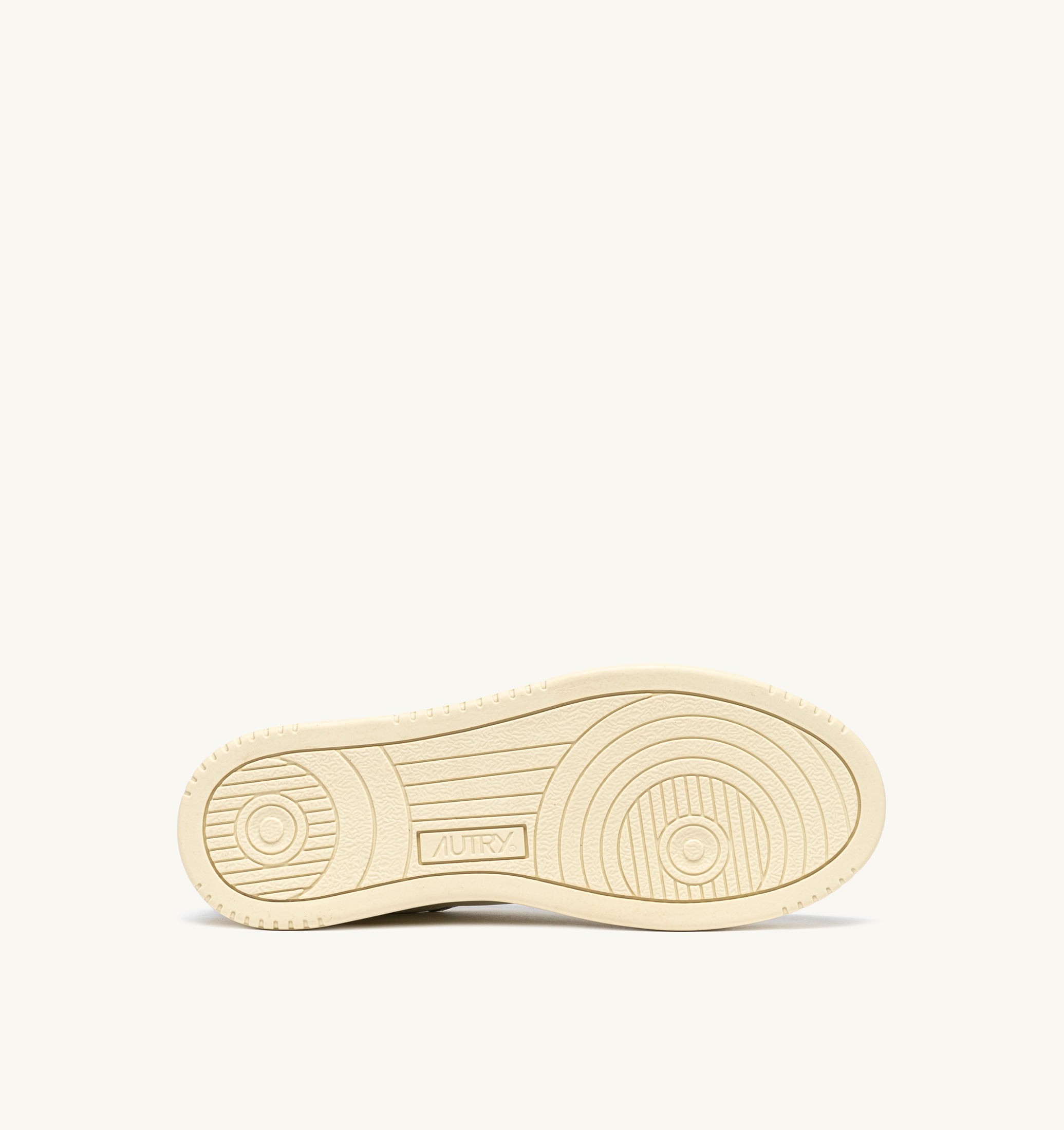 BASKETS DALLAS LOW EN CUIR TEAK ET MARSHMALLOW