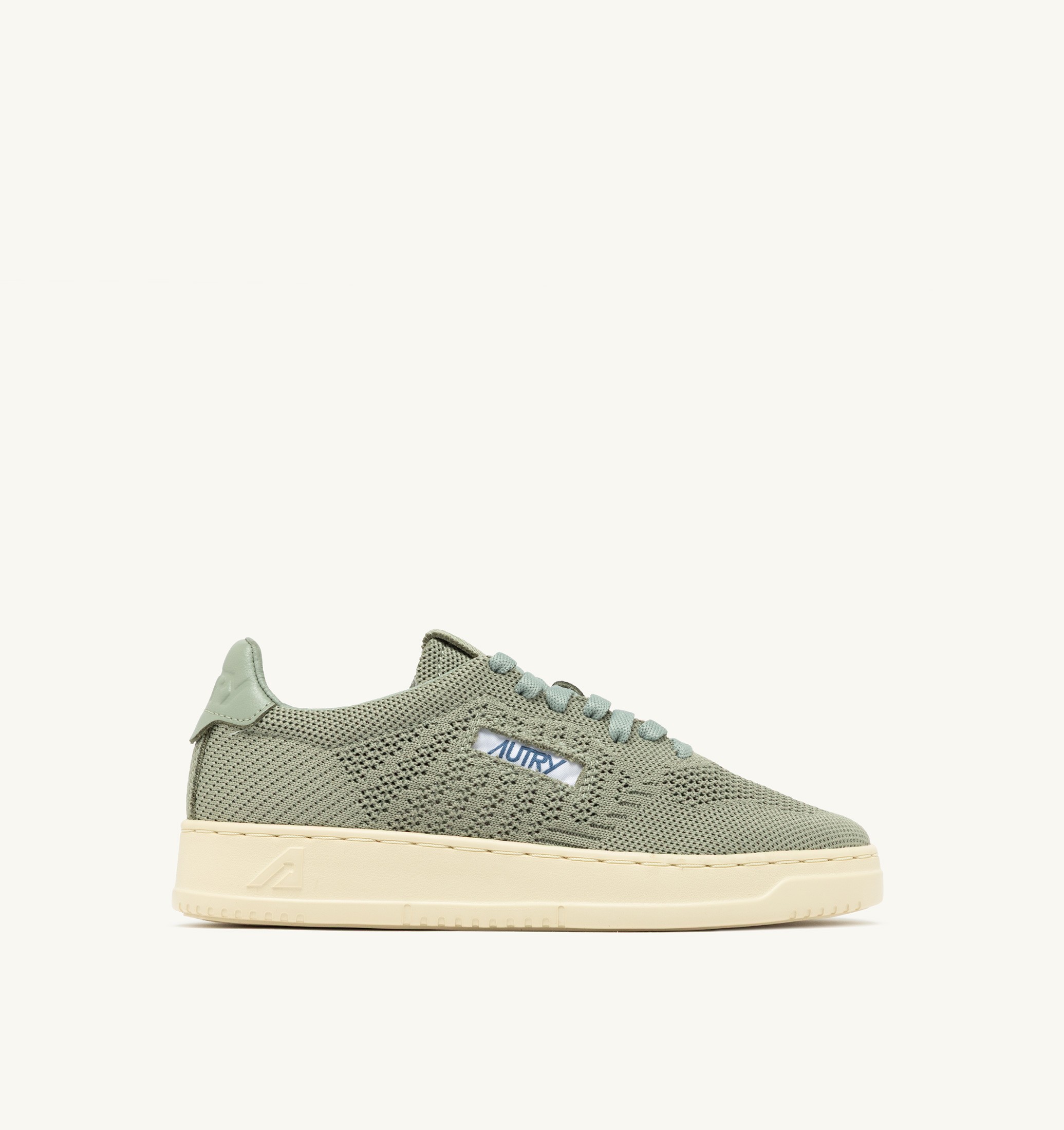 BASKETS MEDALIST EASEKNIT LOW EN MAILLE SEA GRASS
