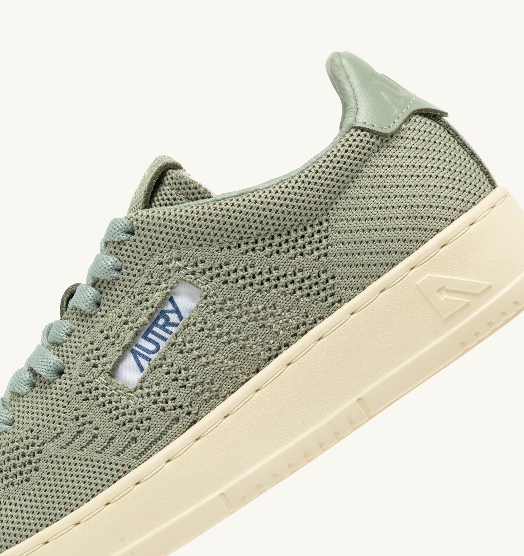 BASKETS MEDALIST EASEKNIT LOW EN MAILLE SEA GRASS