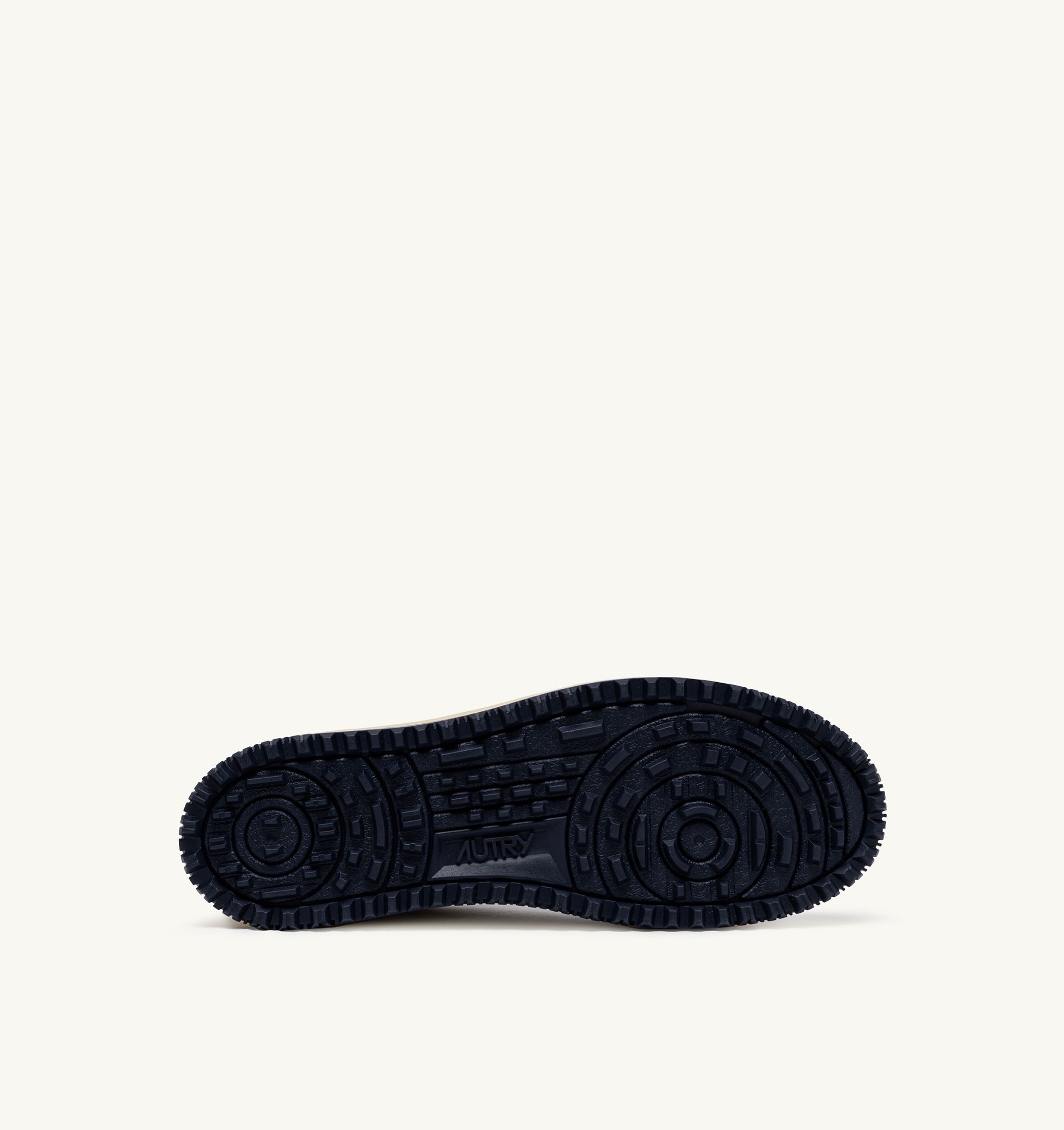BASKETS GOLF LOW EN CUIR BLANC ET NAVY