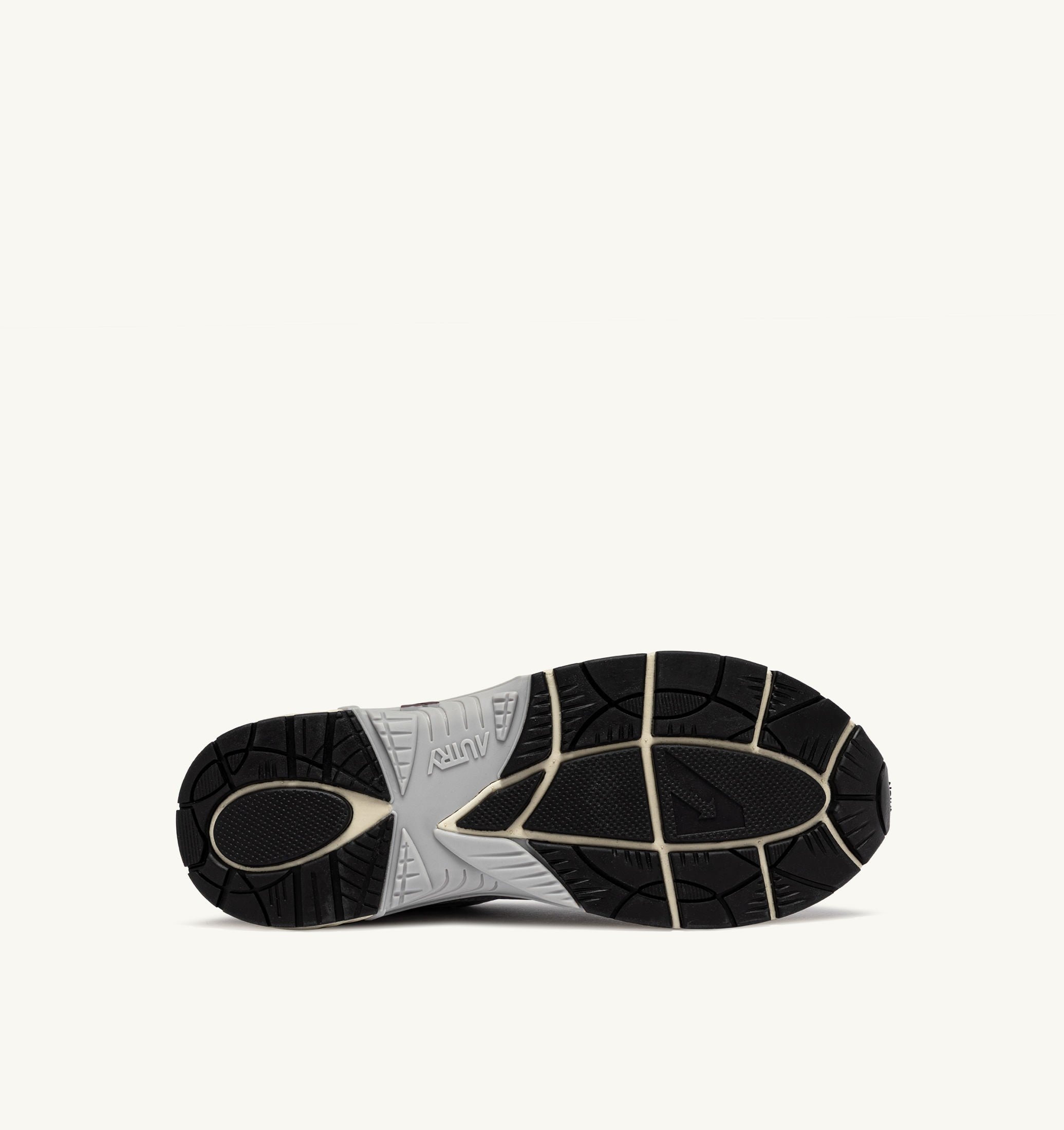 BASKETS HYPERWAY EN CUIR SYNTHÉTIQUE ET MESH ARGENT HARBOR MIST ET FIG