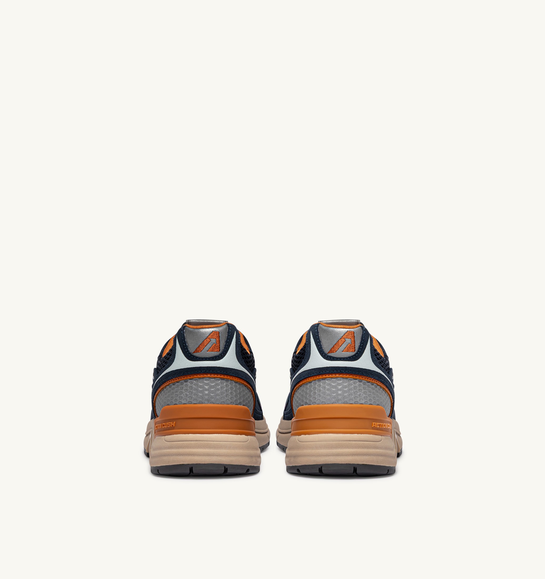 BASKETS HYPERWAY EN DAIM ET MESH MIDNIGHT ET TOMATO CREAM