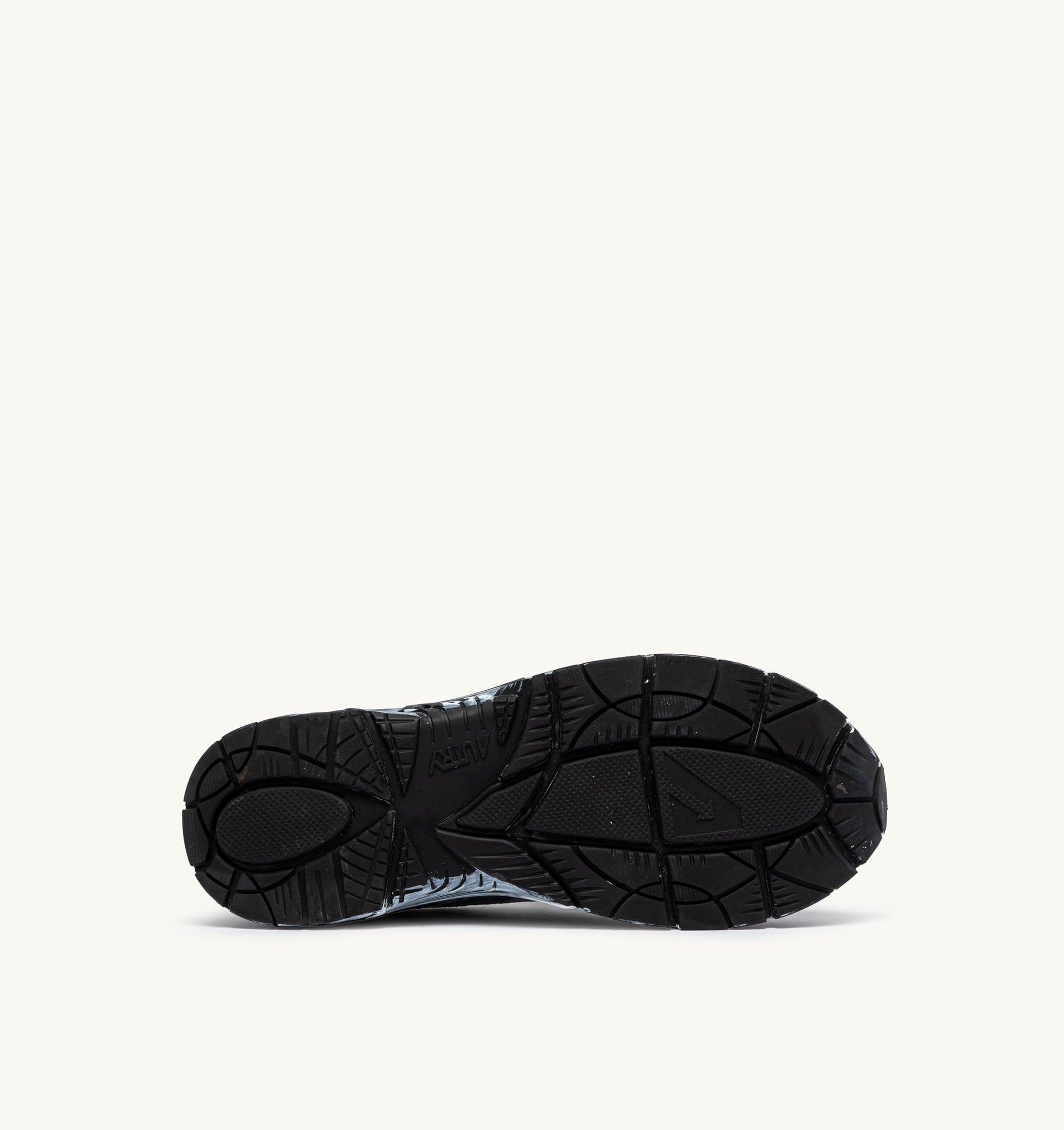 BASKETS HYPERWAY SUPER VINTAGE EN DAIM NOIR ET ARGENT