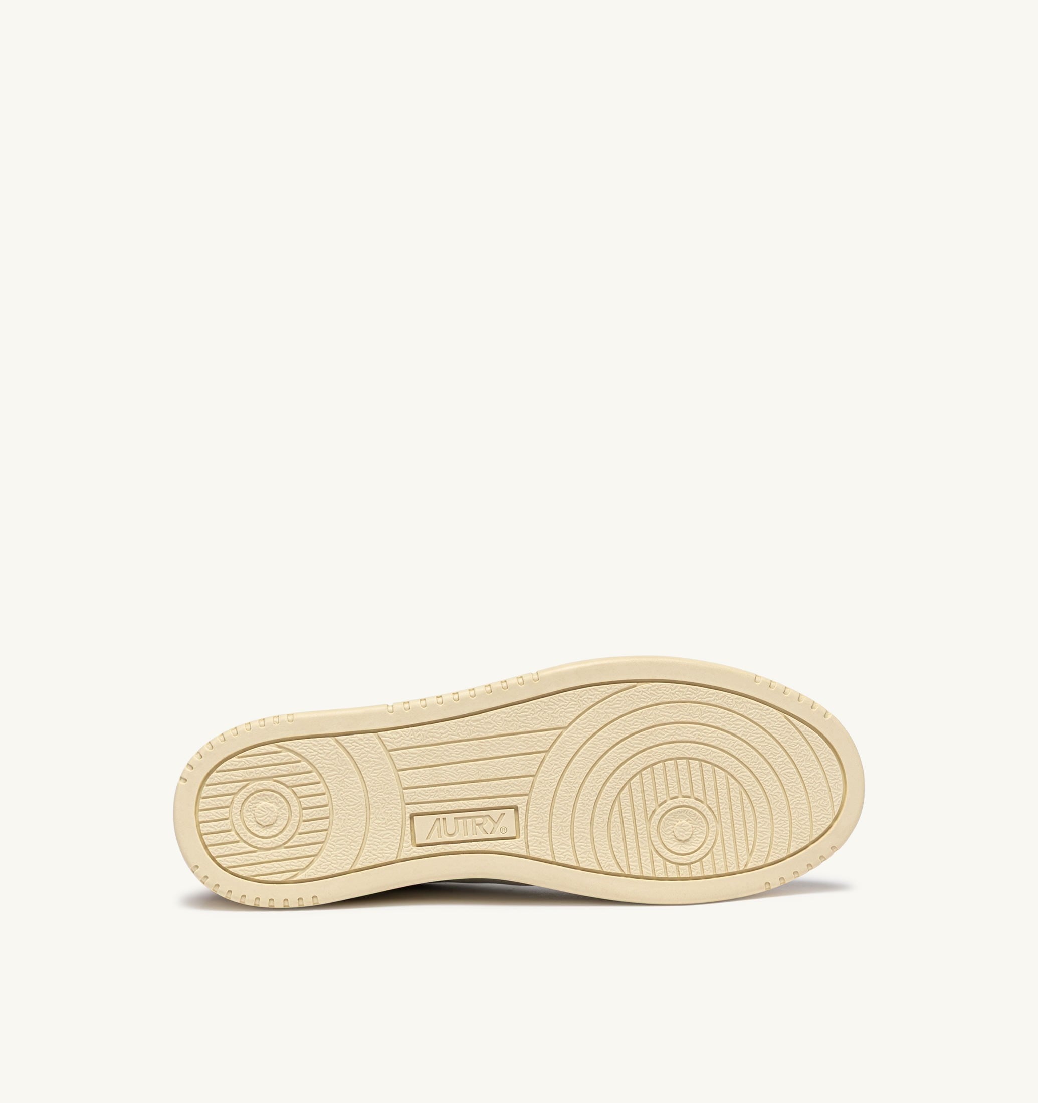 BASKETS MEDALIST LOW EN DAIM ET CUIR BLANC ET SLICKER