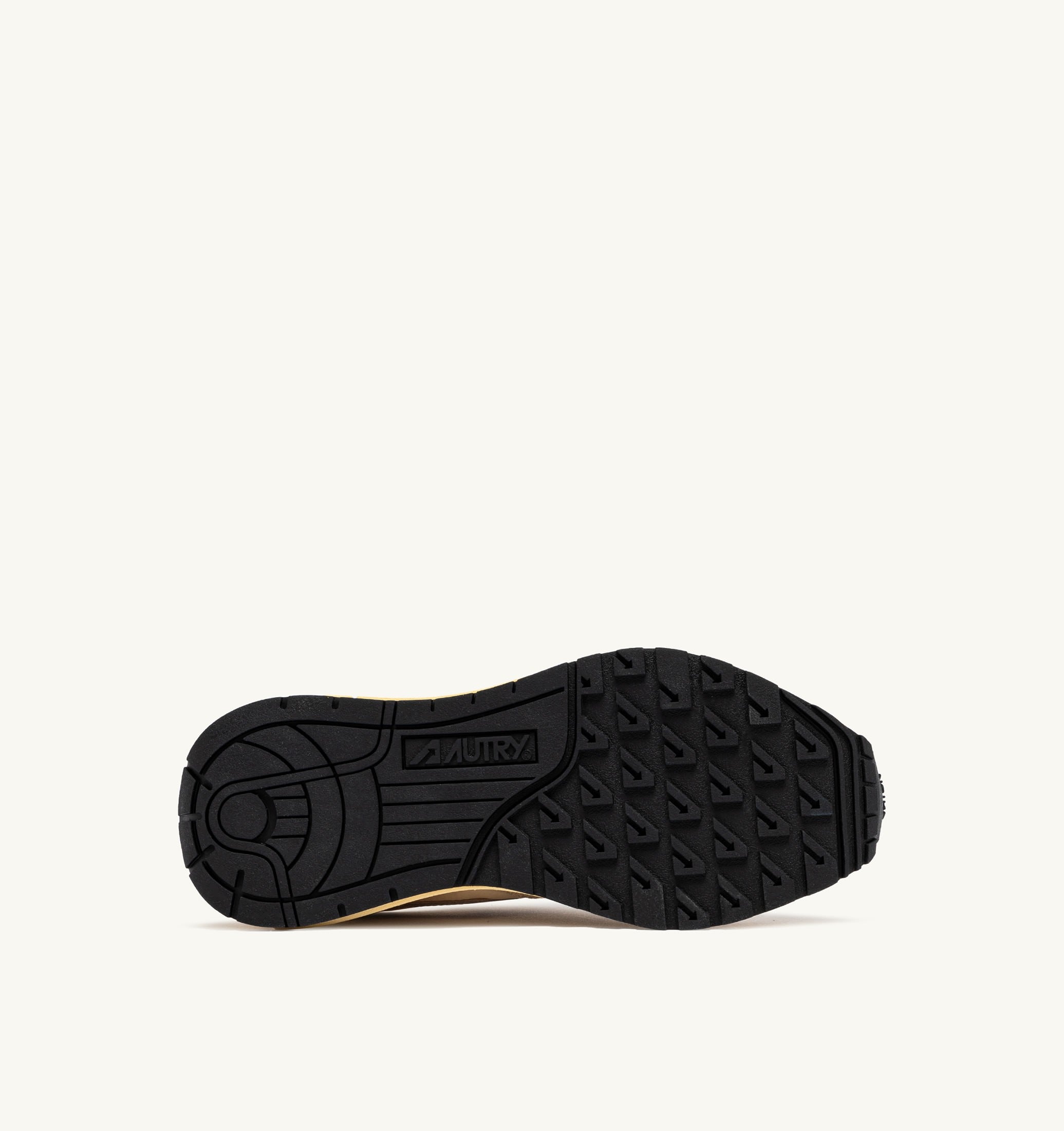 BASKETS REELWIND LOW EN NYLON ET DAIM ÉCRU ET WHITE PEPPER