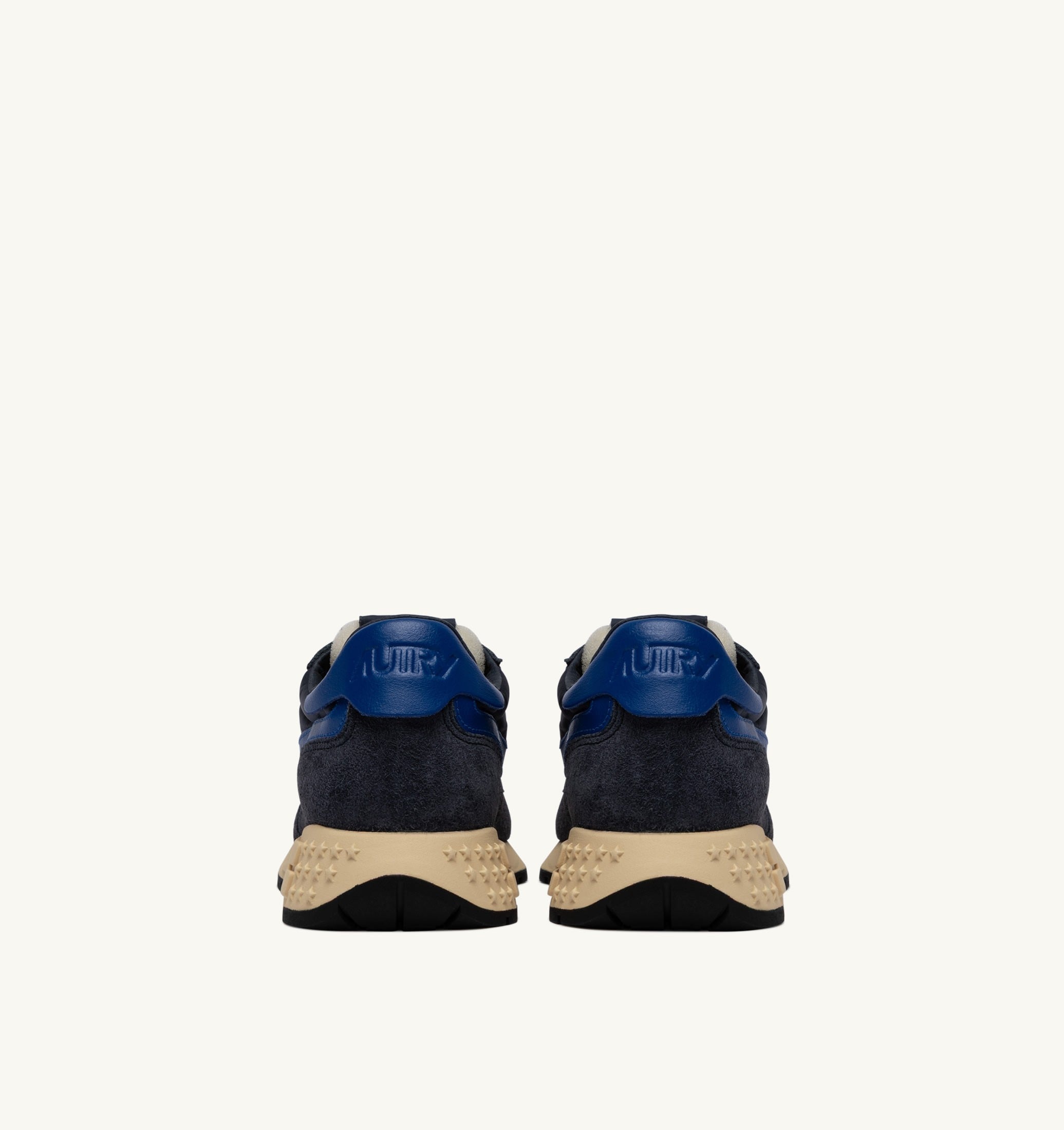 BASKETS REELWIND LOW EN NYLON ET DAIM SPACE BLUE ET LAPIS BLUE